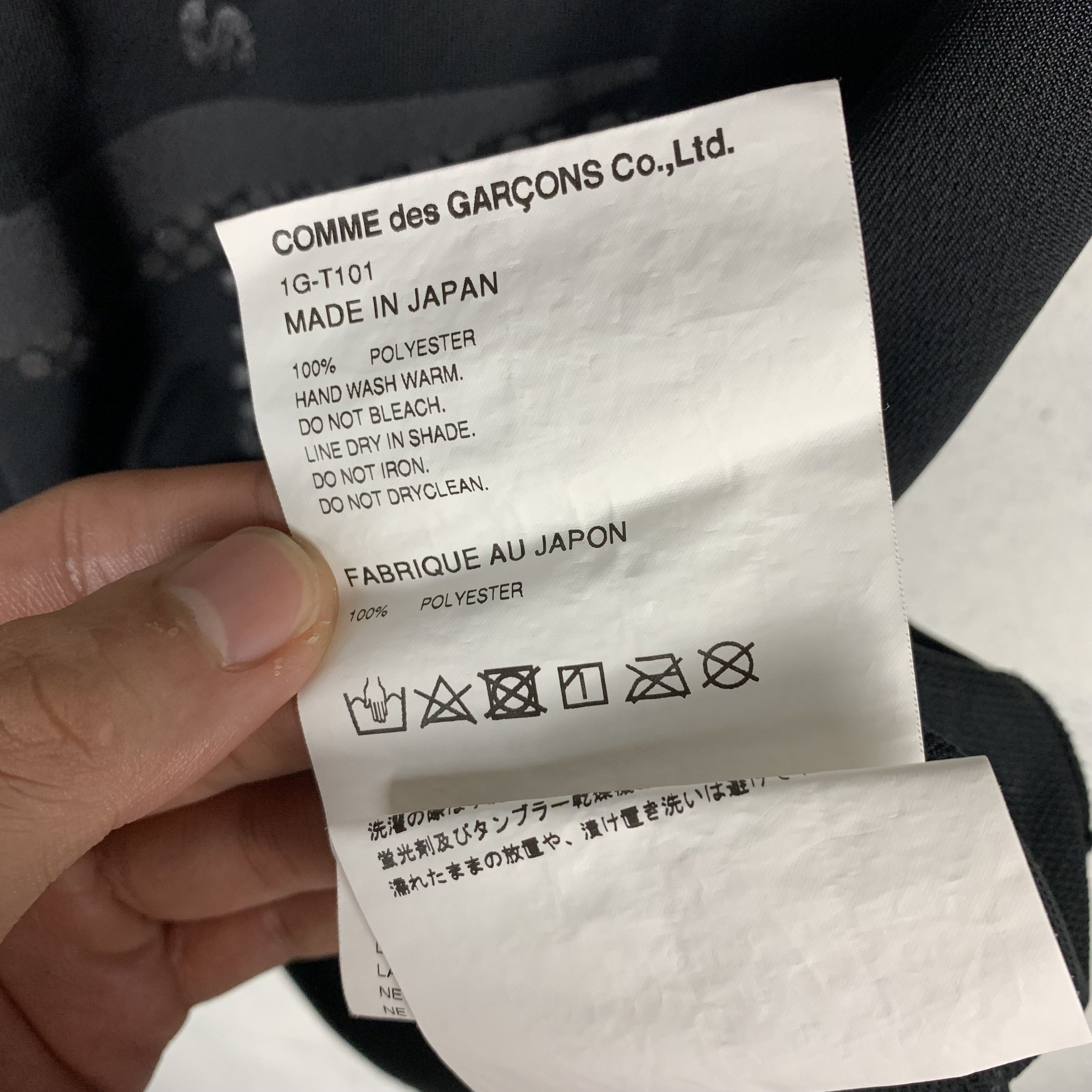 Comme des Garcons × Nike Nike x BLACK Comme Des Garcons CDG Jersey Size US XS / EU 42 / 0 - 5 Thumbnail