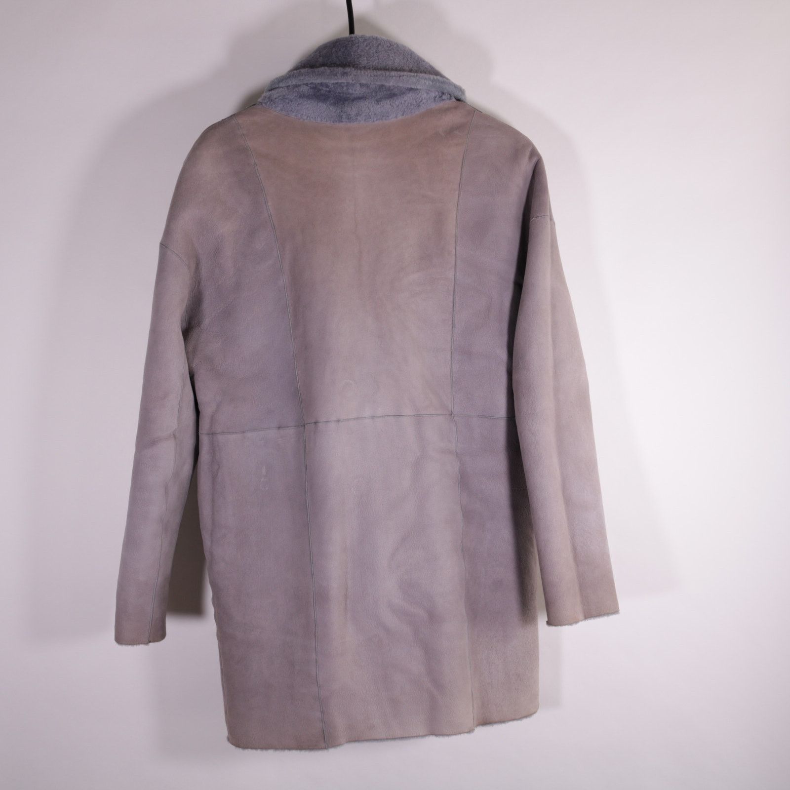 Drome Drome Reversible Suede Leather Shearling Jacket Coat Small Size S / US 4 / IT 40 - 6 Thumbnail