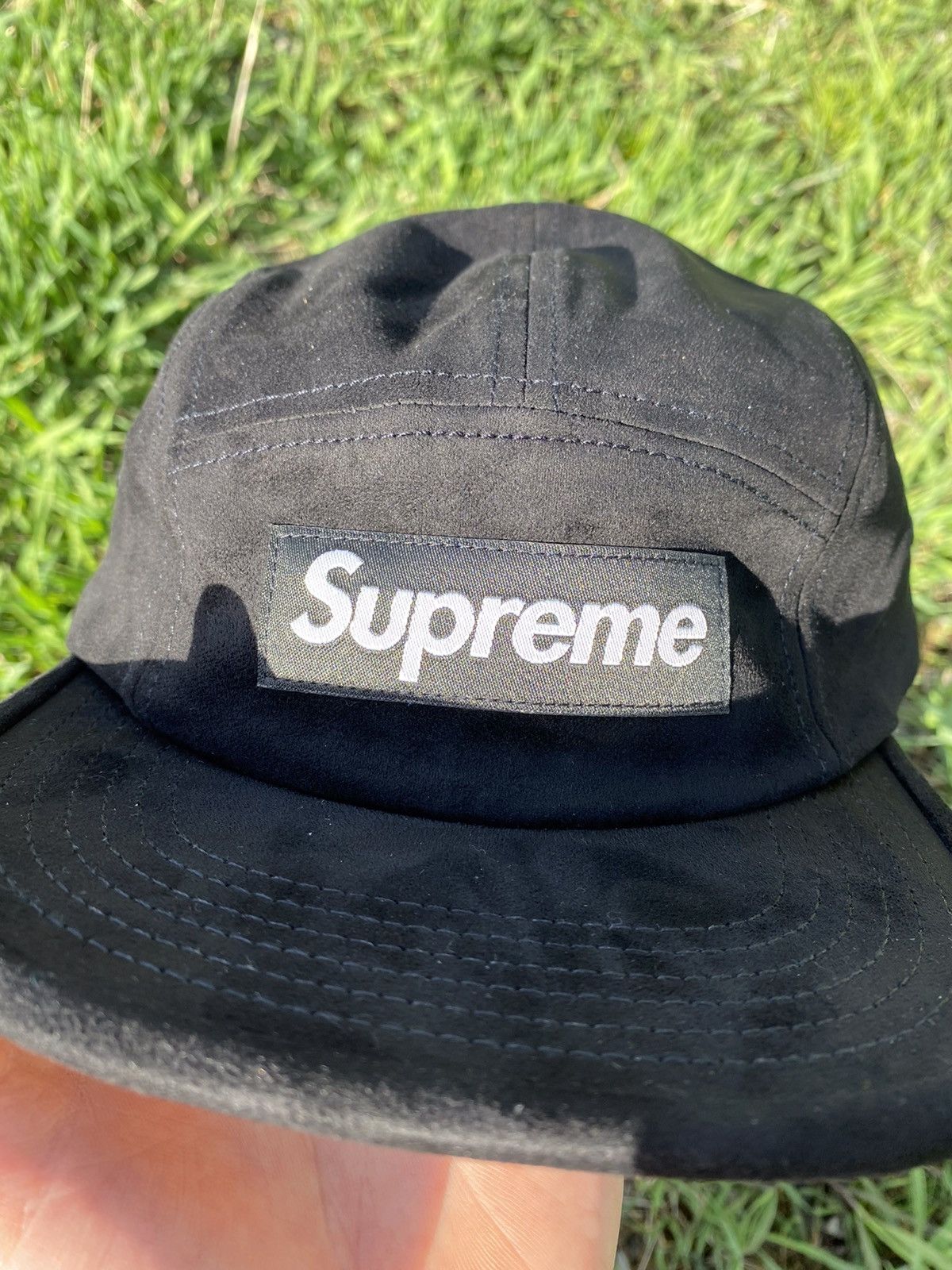 Supreme Supreme Camp Eco material 5 Panel Hat Cap Black Size ONE SIZE - 7 Thumbnail
