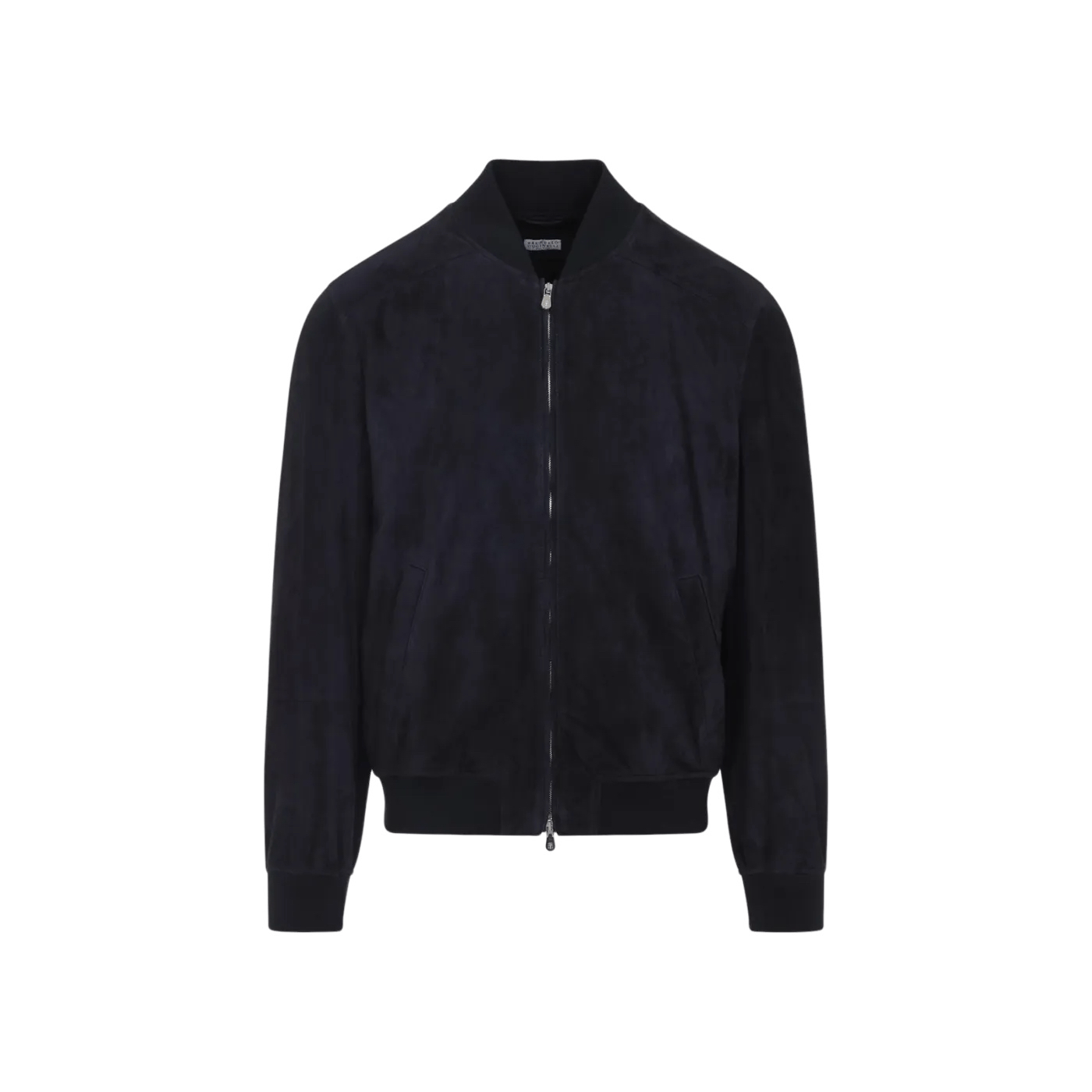 Brunello Cucinelli BRUNELLO CUCINELLI Navy Suede Jacket New & Authentic Size US L / EU 52-54 / 3 - 1 Thumbnail