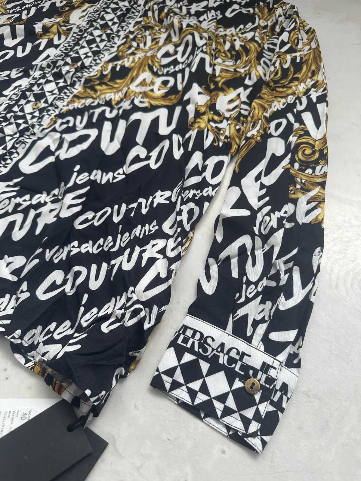 Versace × Versace Jeans Couture Versace Jeans Couture viscose all over print shirt with tags Size M / US 6-8 / IT 42-44 - 3 Thumbnail