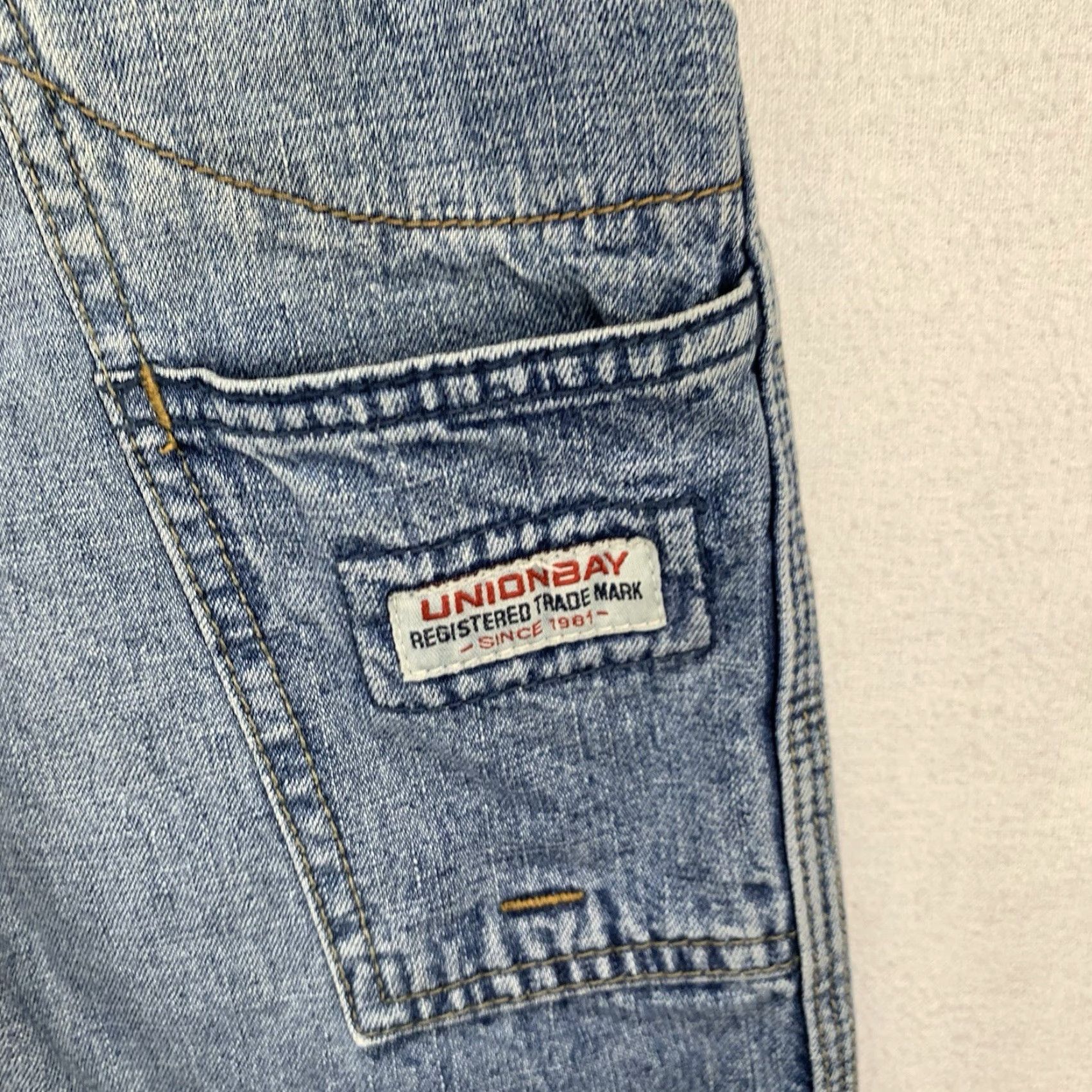 Vintage VINTAGE Union Bay Baggy Jean Shorts Jorts 38 Blue Denim 90s Mens Size US 38 / EU 54 - 3 Thumbnail