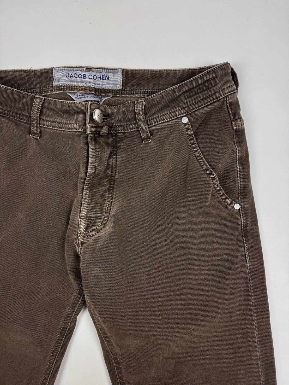 Jacob Cohen Jacob Cohen Style 613 Brown Casual Pants Size US 33 - 9 Thumbnail