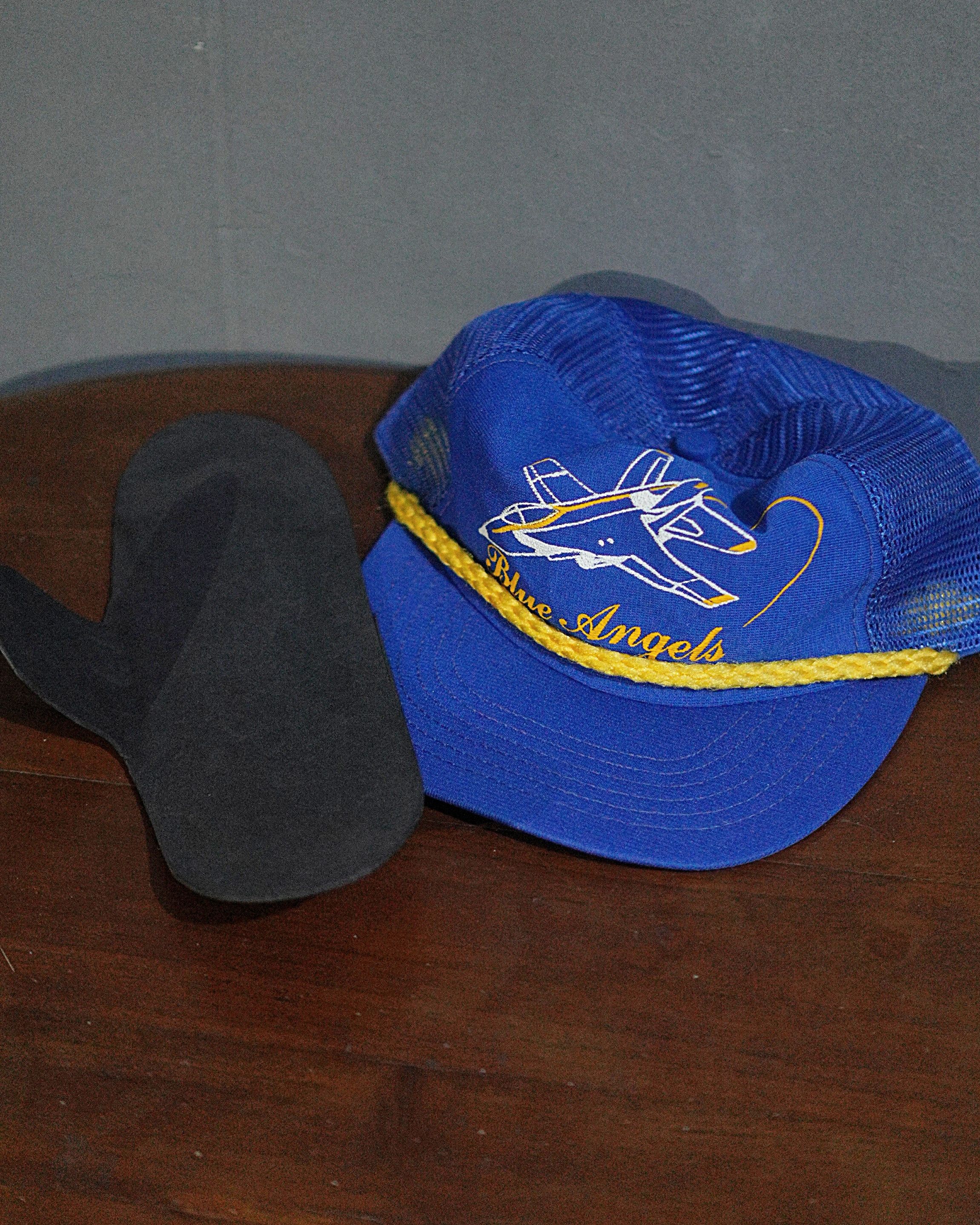 Vintage TRUCKER ROPEHAT VINTAGE 80'S BLUE ANGELS Size ONE SIZE - 5 Thumbnail