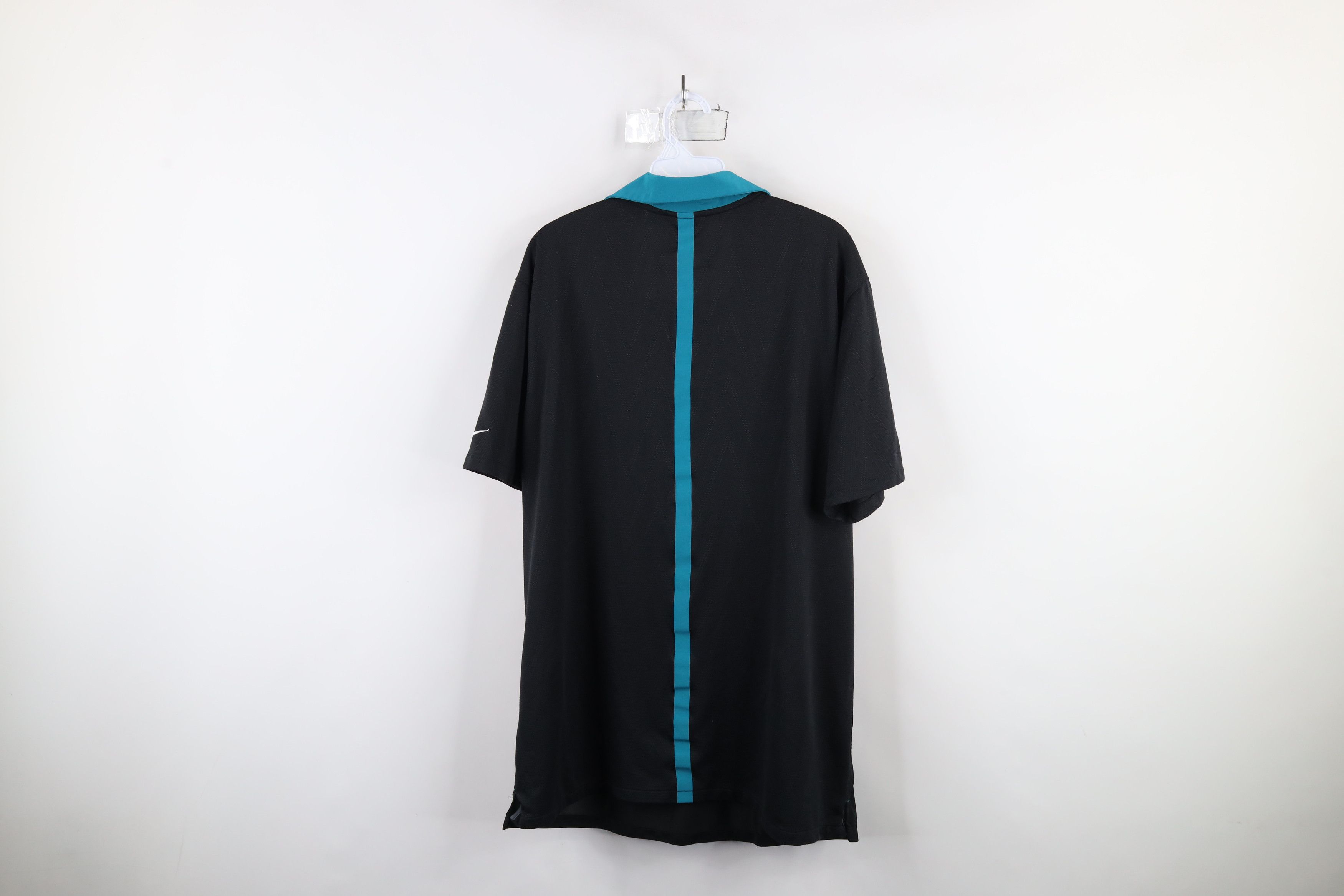 Nike × Vintage Nike On Field Jacksonville Jaguars Football Polo Shirt Size US L / EU 52-54 / 3 - 13 Thumbnail