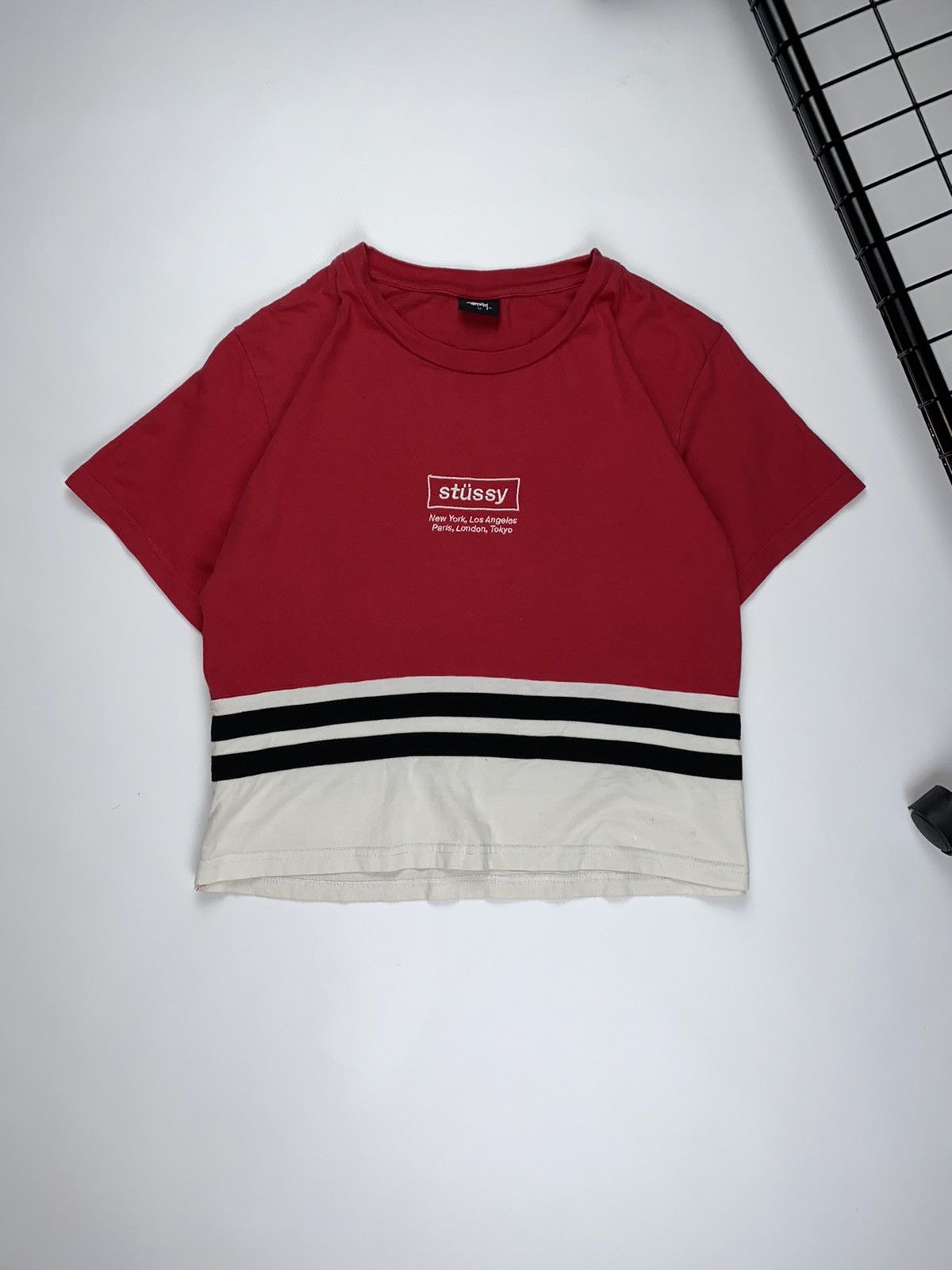 Stussy 🚨 Stussy vintage top t shirt short women Size M / US 6-8 / IT 42-44 - 1 Thumbnail