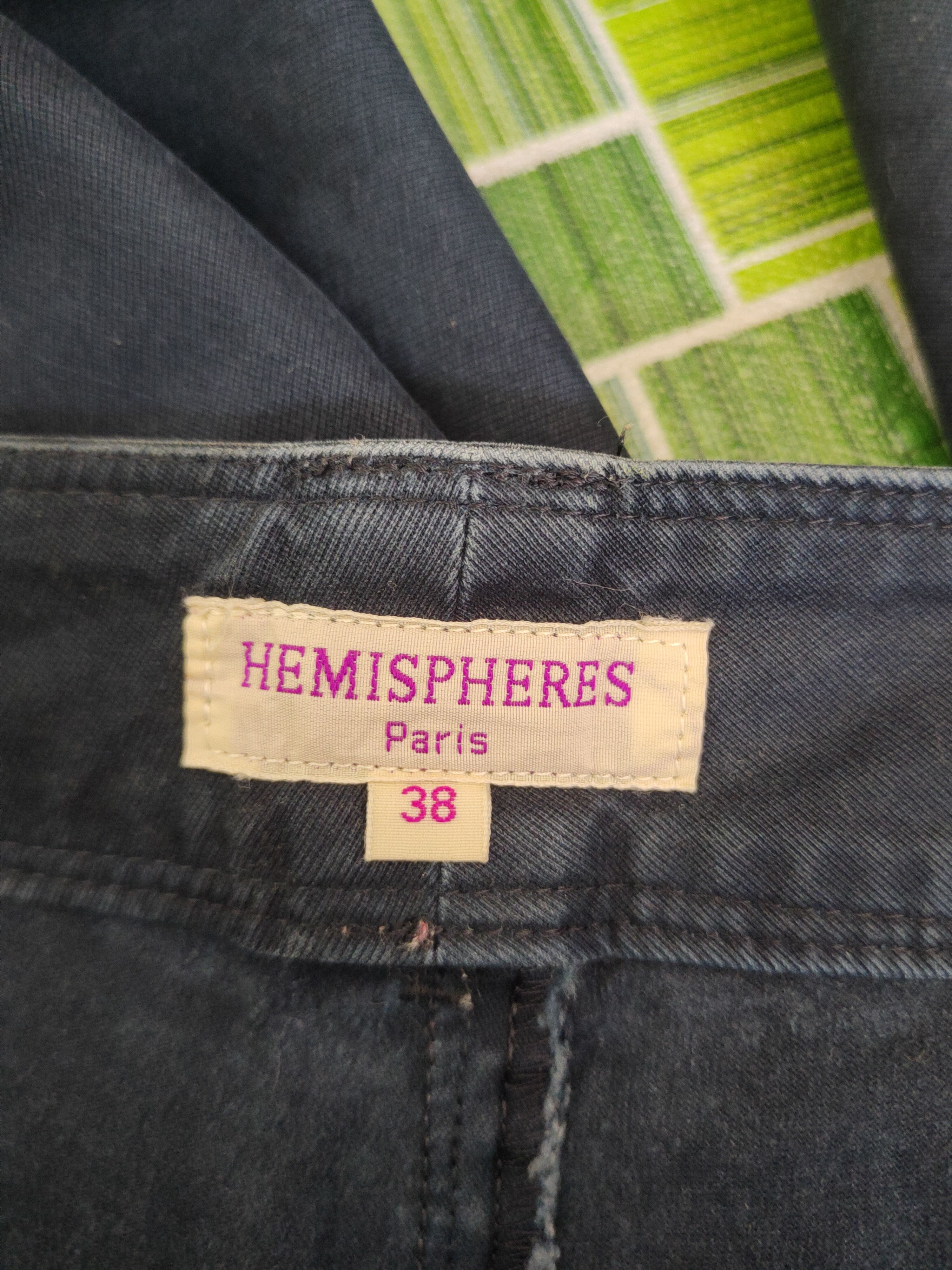 Japanese Brand DL Hemisphere Navy Multipocket Casual Pants #46-304 Size 26" / US 2 / IT 38 - 14 Thumbnail