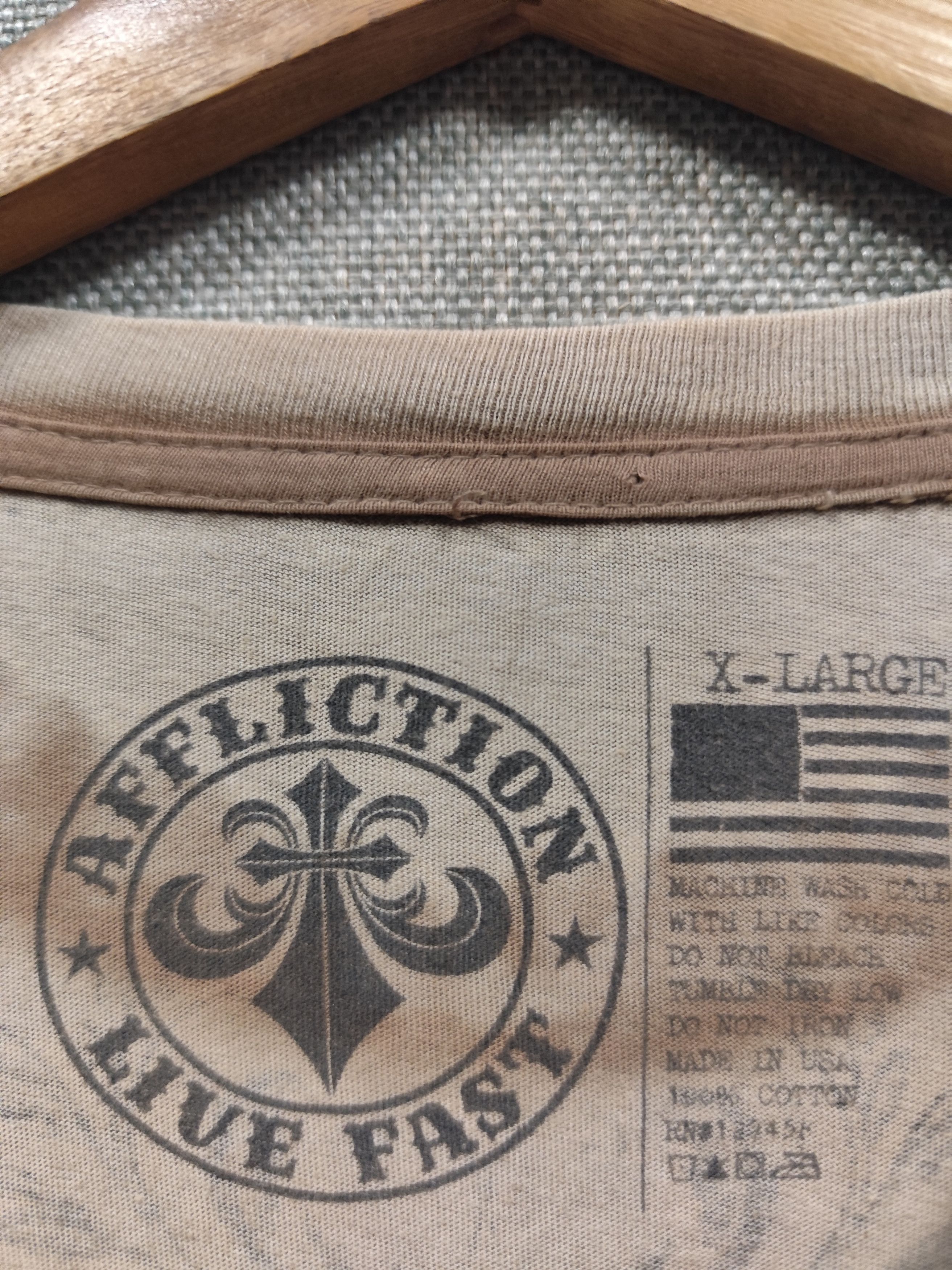 Affliction t shirt affliction made in usa Size US XL / EU 56 / 4 - 9 Thumbnail