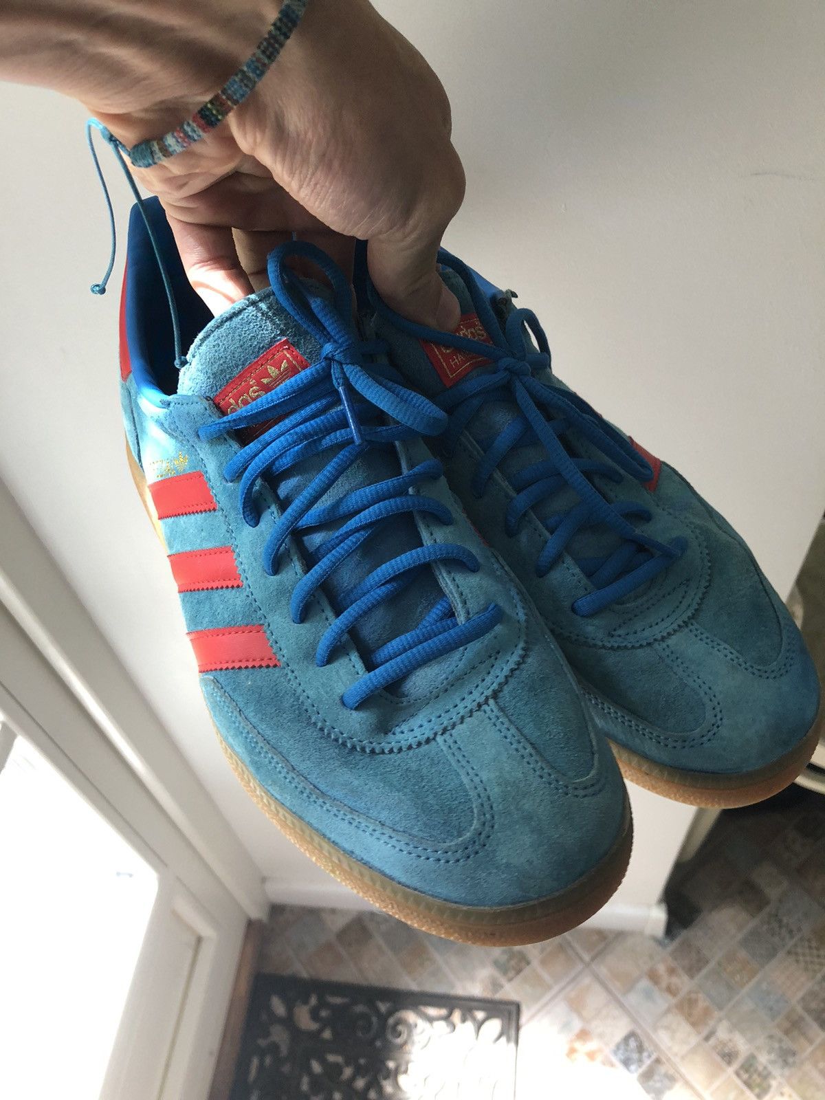 Adidas Adidas spezial samba red blue sneakers 46 Size US 11.5 / EU 44-45 - 5 Thumbnail