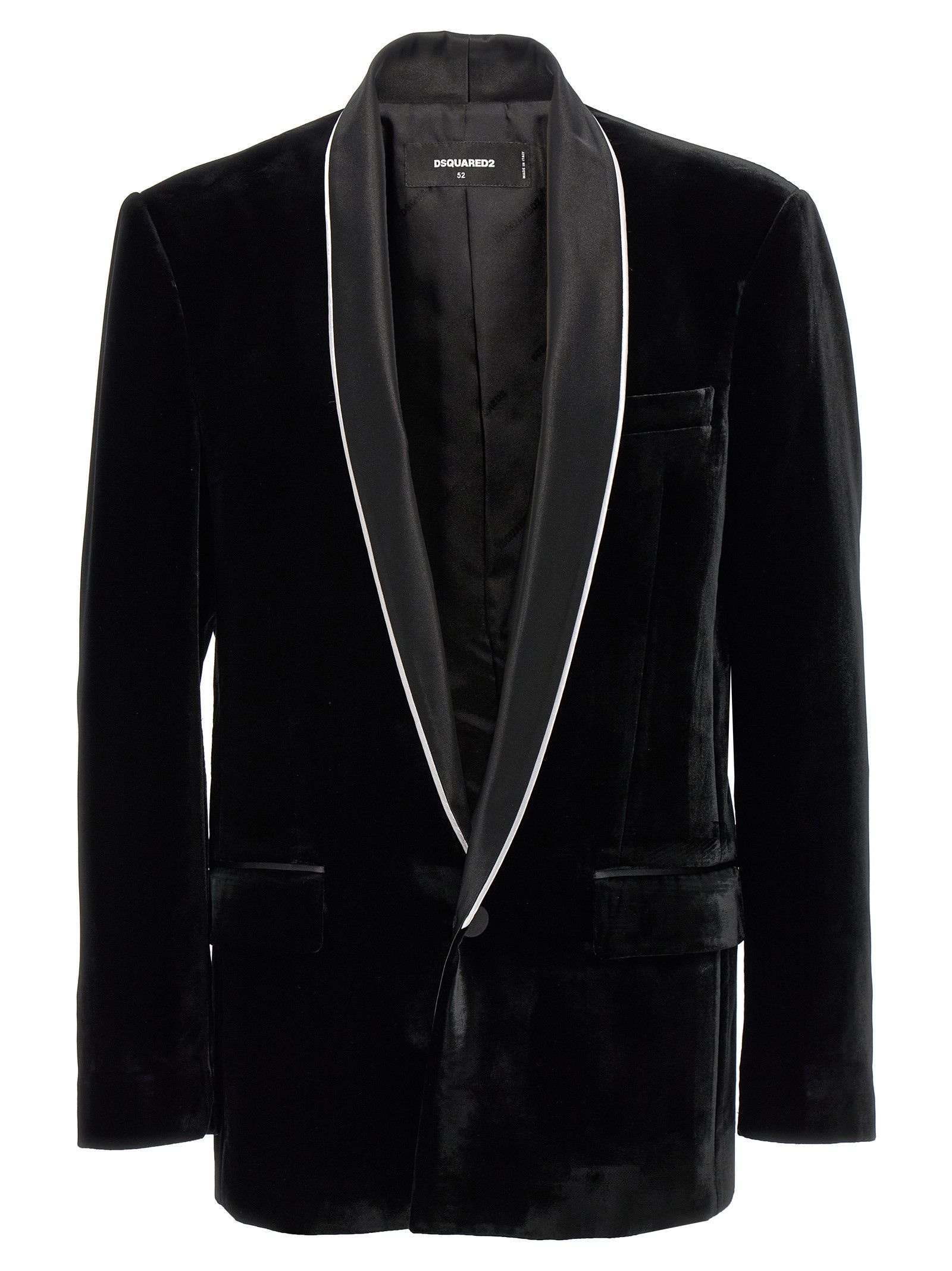 Dsquared2 'Velvet Sexy Palm Beach' Blazer Size 50R - 1 Thumbnail