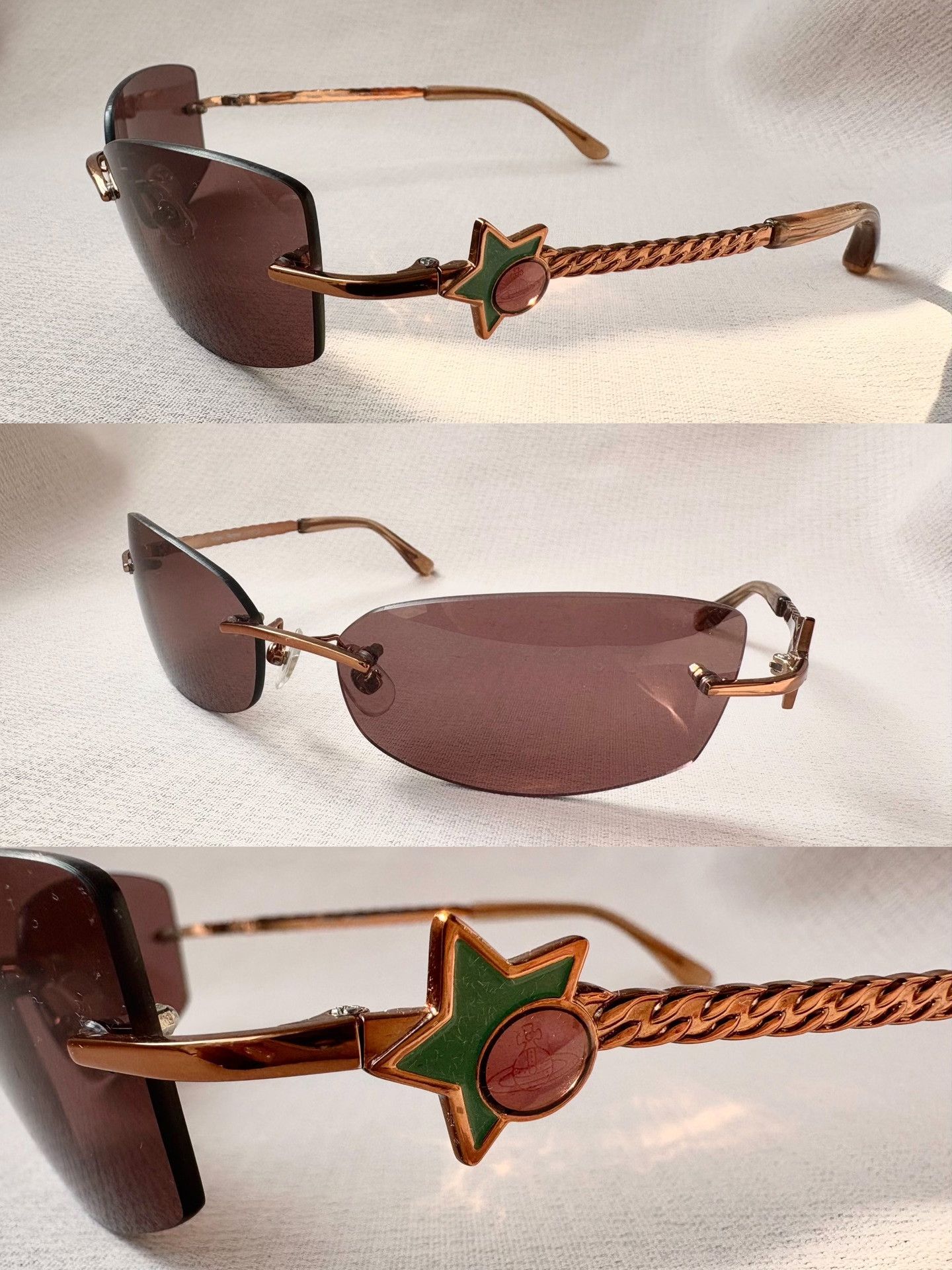 Vivienne Westwood Vivienne Westwood Vintage Star Sunglasses Size ONE SIZE - 1 Thumbnail