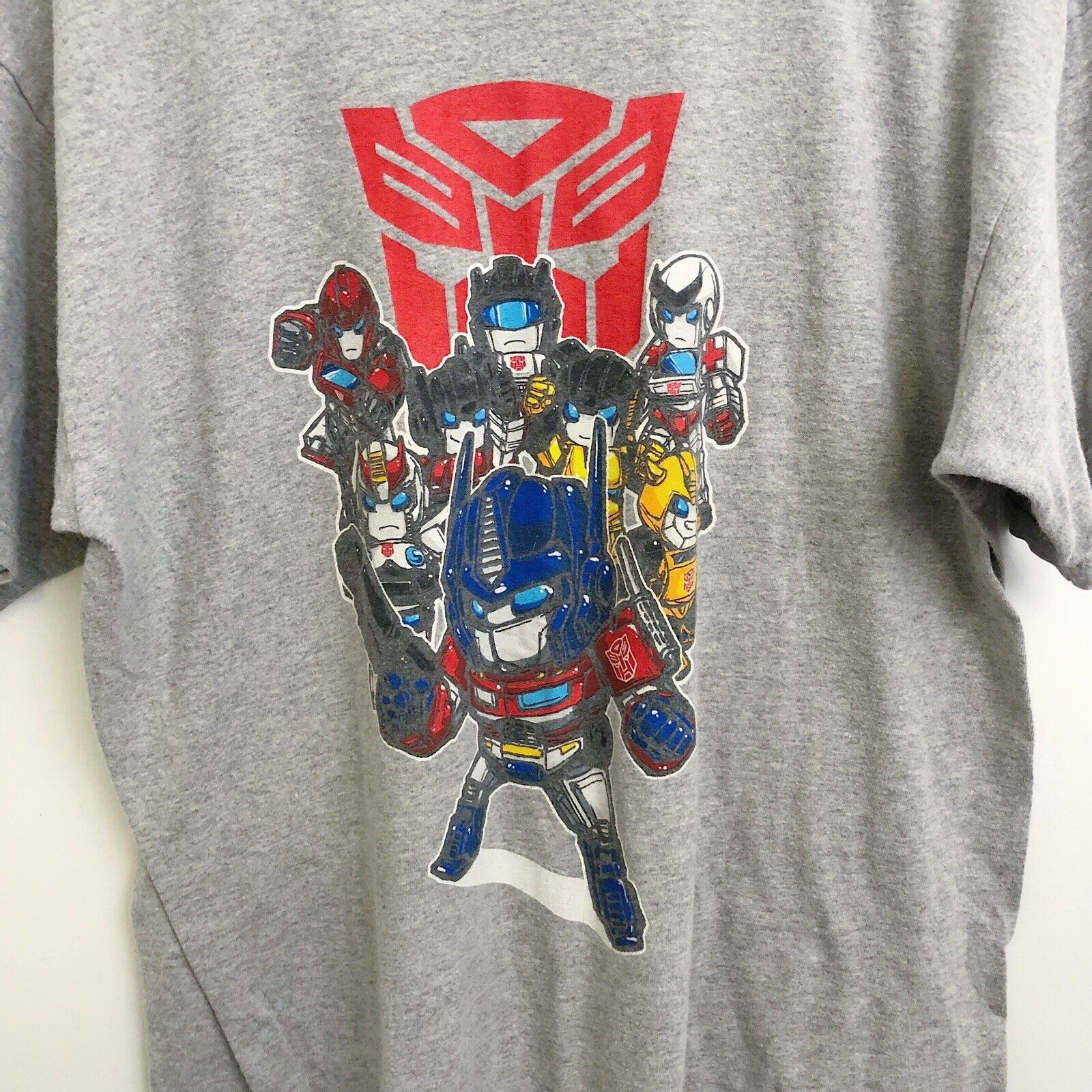 Transformers × Vintage VTG Welovefine Transformers T Shirt Grey Anime Rare Sz L Size US L / EU 52-54 / 3 - 2 Thumbnail