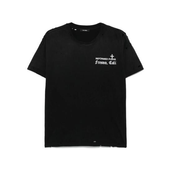 Willy Chavarria WILLY CHAVARRIA Men T-Shirts WCJSY0060 001 BLACK Size US L / EU 52-54 / 3 - 1 Thumbnail