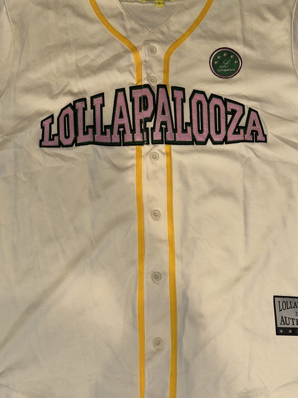 Other LOLLAPALOOZA Lolla Classic Logo Spell Out Baseball Tee Large Size US L / EU 52-54 / 3 - 2 Thumbnail