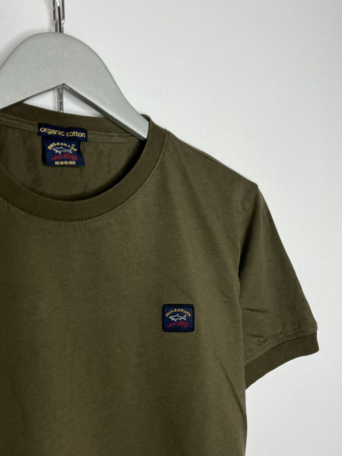 Paul & Shark 🔥 Paul Shark Luxury Based T-Shirt Tee Organic Cotton 🔥 Size US M / EU 48-50 / 2 - 3 Thumbnail