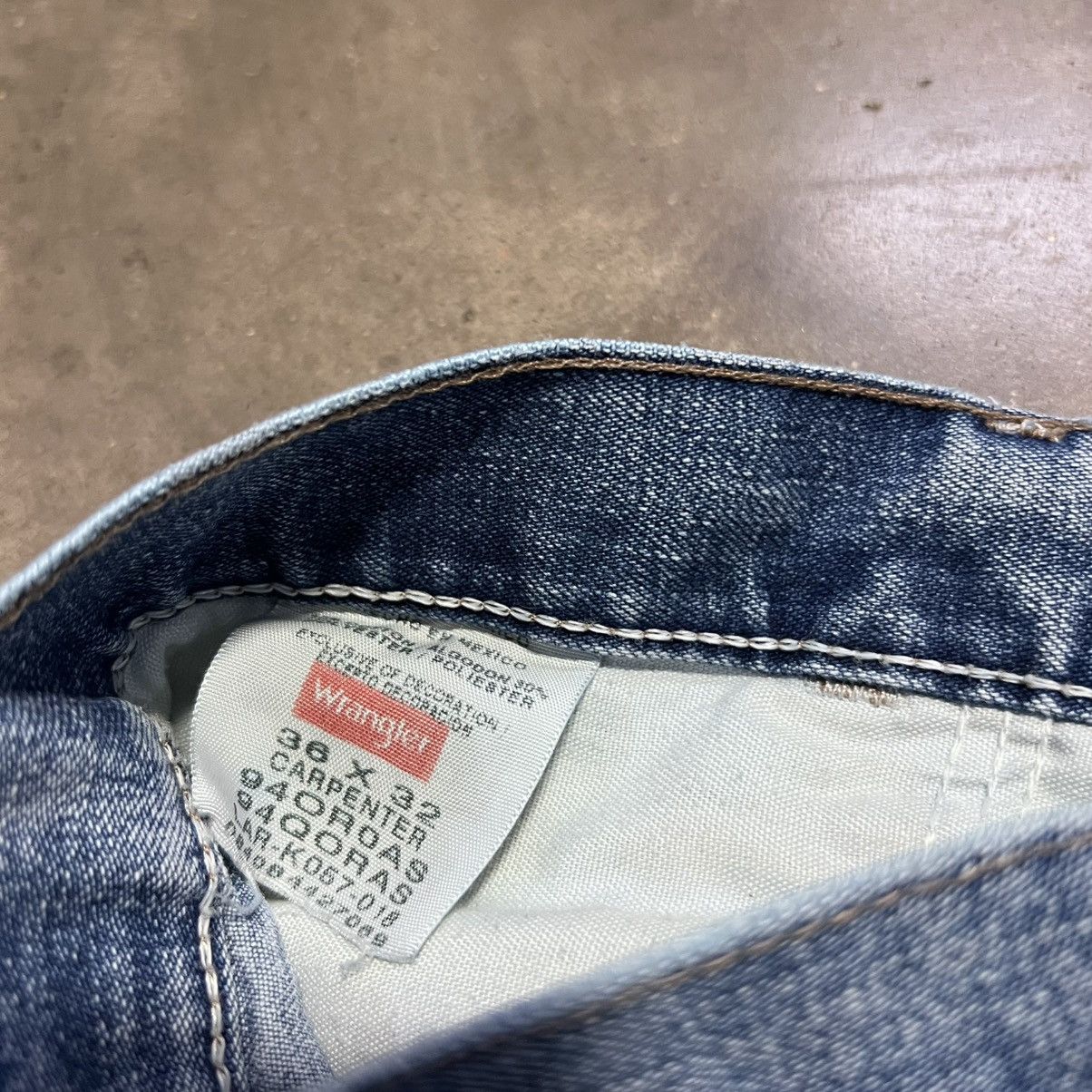 Vintage Vintage Y2K Wrangler Carpenter Pants Skater Baggy Faded Wide Size US 36 / EU 52 - 11 Thumbnail