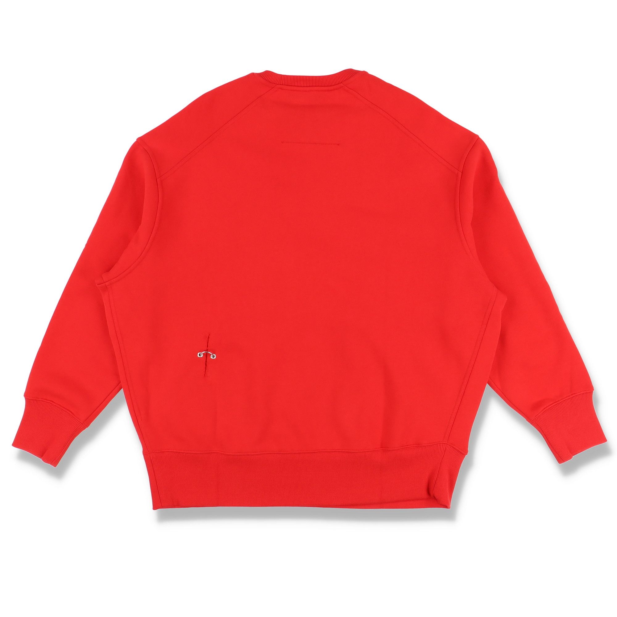 Red Trompe L'oeil Ring Sweatshirt