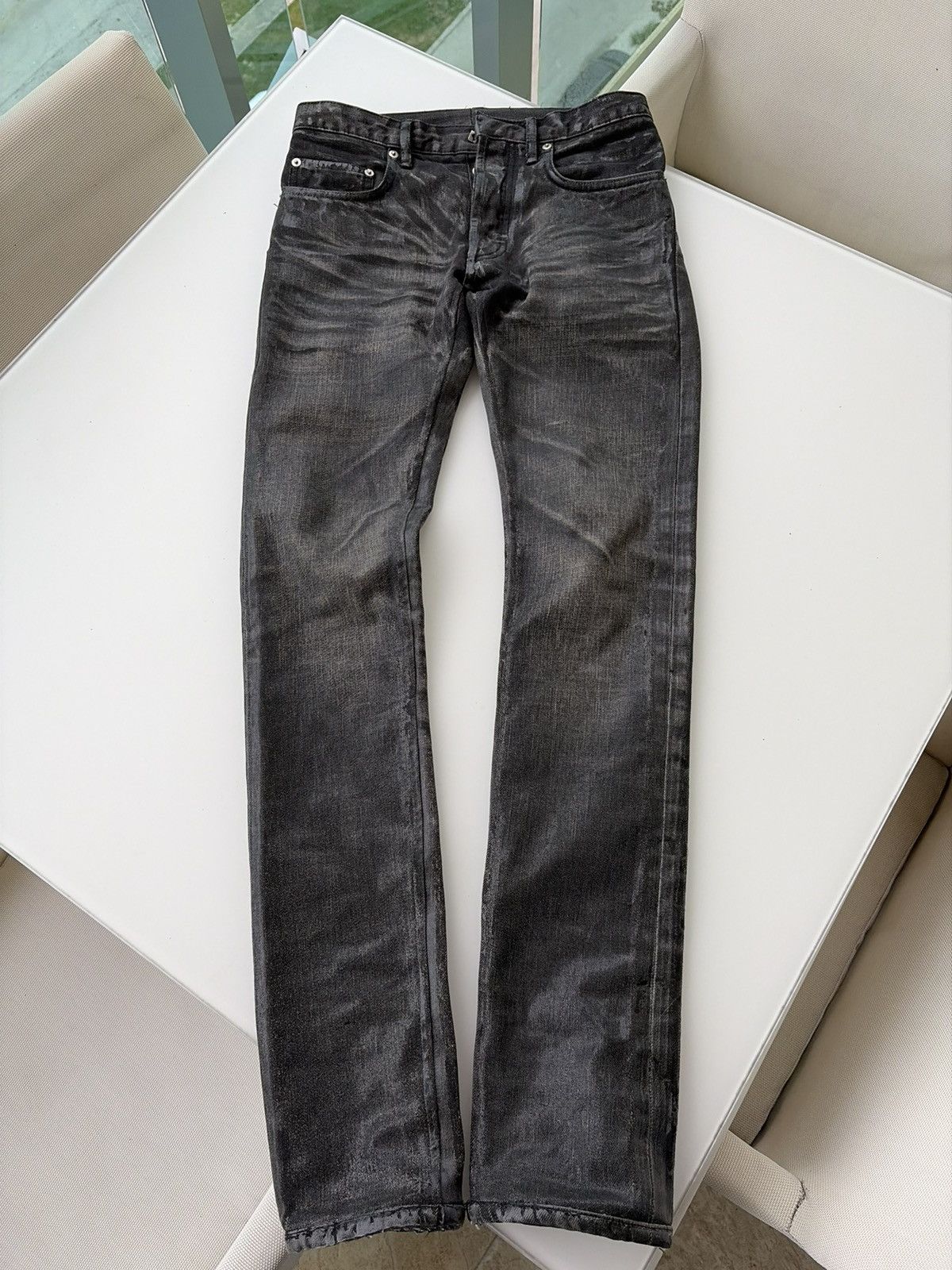 Dior Aw04 Dior homme Luster denim Size US 27 - 2 Thumbnail