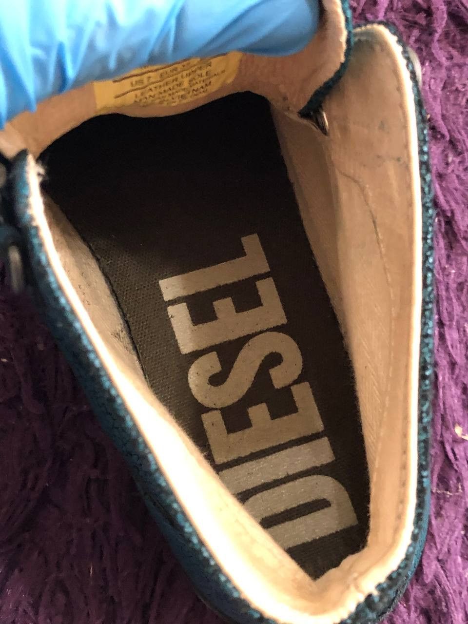 Diesel Vintage Diesel Streetwear Hi-Top Sneakers Size 7 Size US 7 / EU 40 - 4 Thumbnail