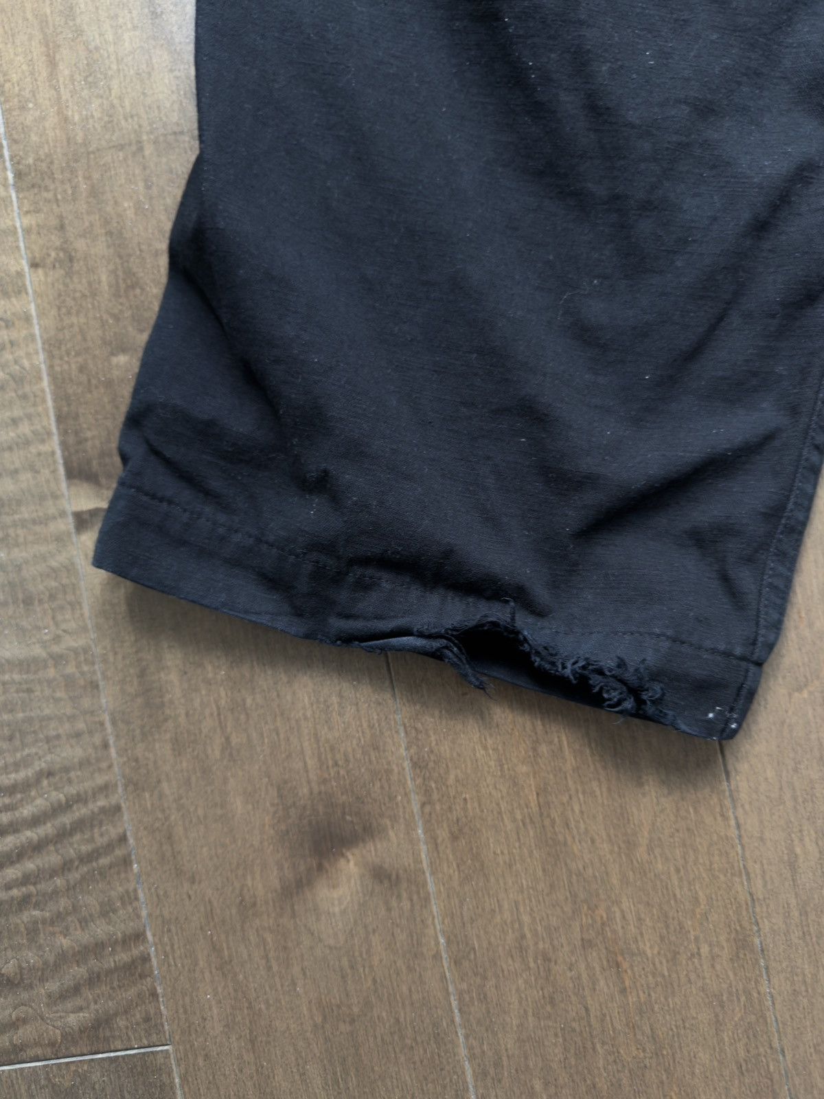 Daniel Simmons Daniel Simmons - Vintage Black Military Cargo Trousers V1 Size US 28 / EU 44 - 3 Thumbnail