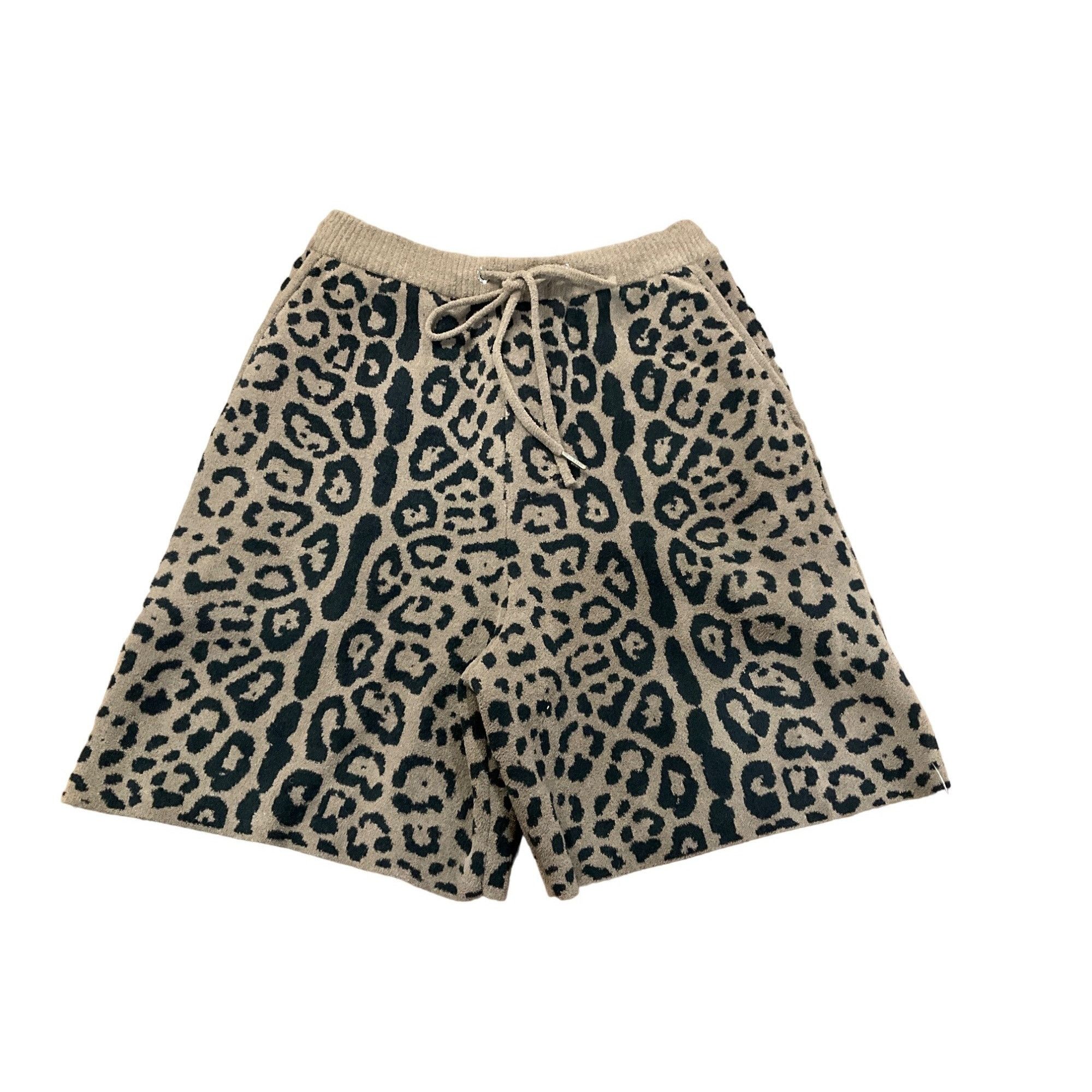 REVOLVE SER.O.YA Gunner Shorts in Cheetah Jacquard Small Mens Teddy Size US 26 / EU 42 - 5 Thumbnail