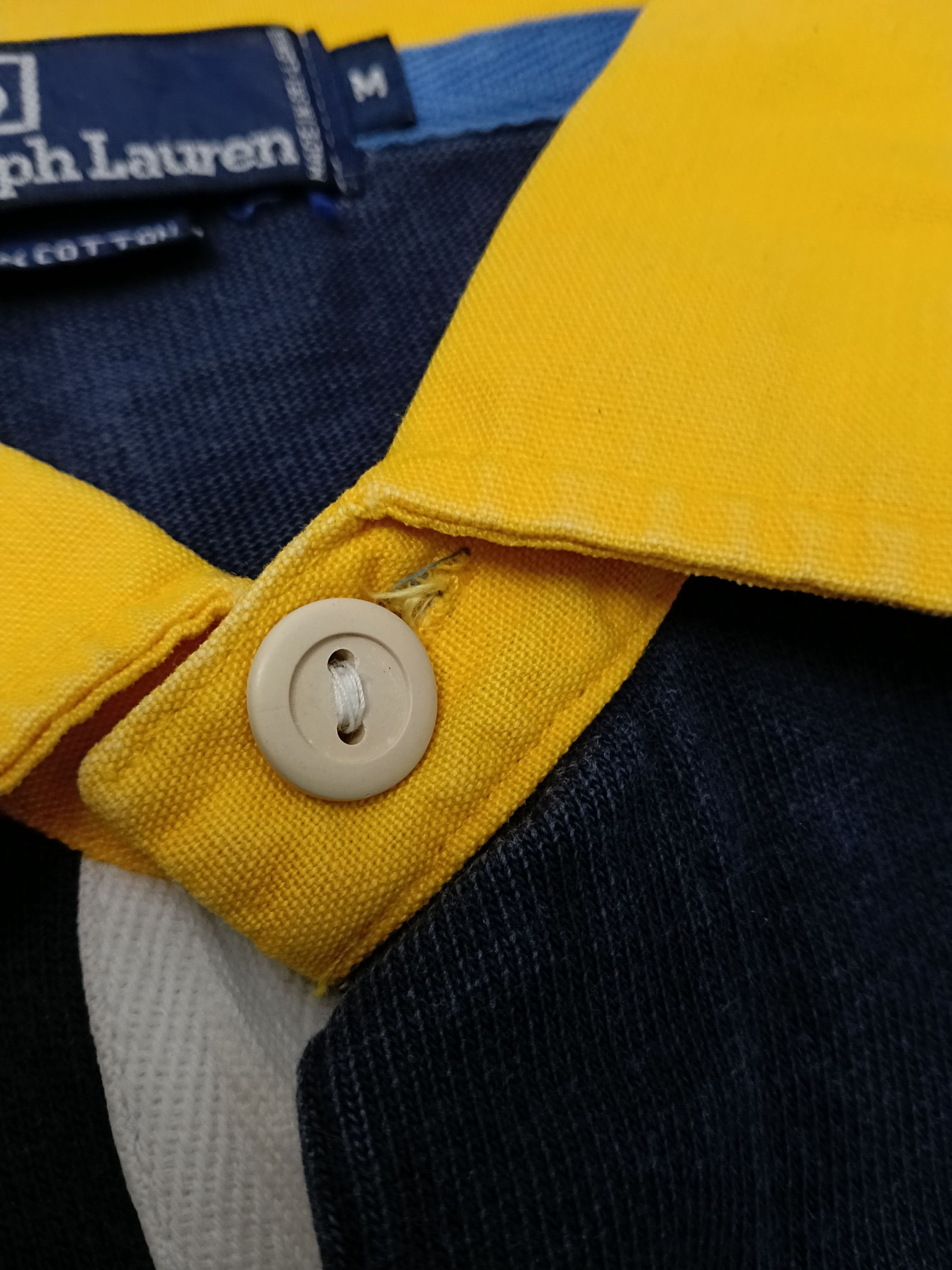 Polo Ralph Lauren Vintage 90's Polo Sport Rugby Polo Shirt Size US M / EU 48-50 / 2 - 3 Thumbnail