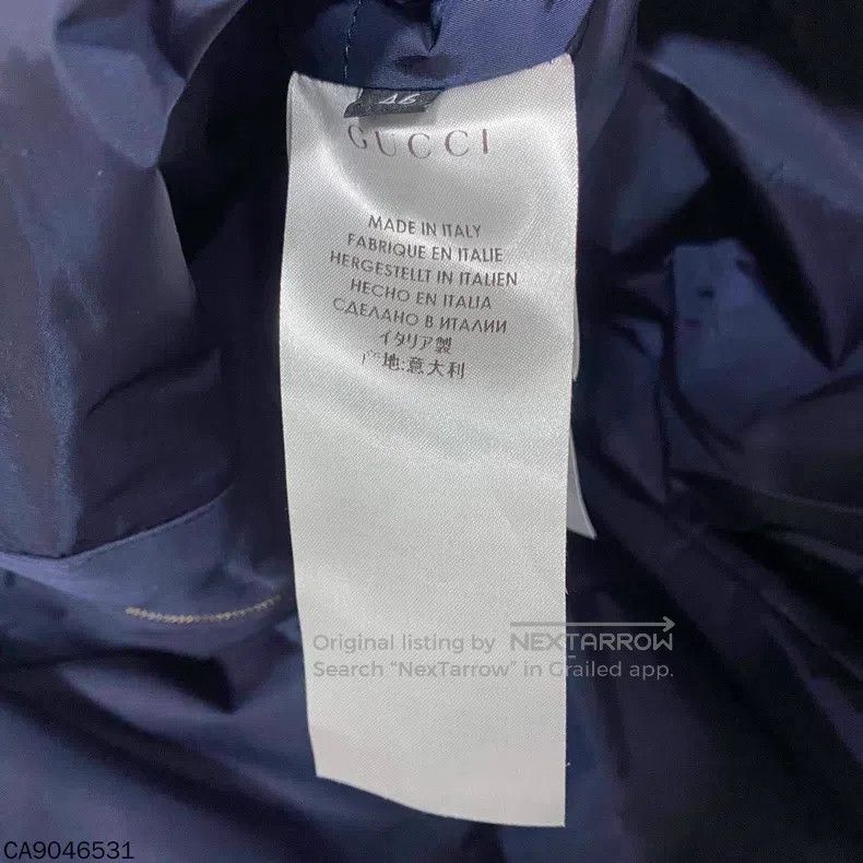 Gucci Gucci Dark blue coat Size US S / EU 44-46 / 1 - 5 Thumbnail