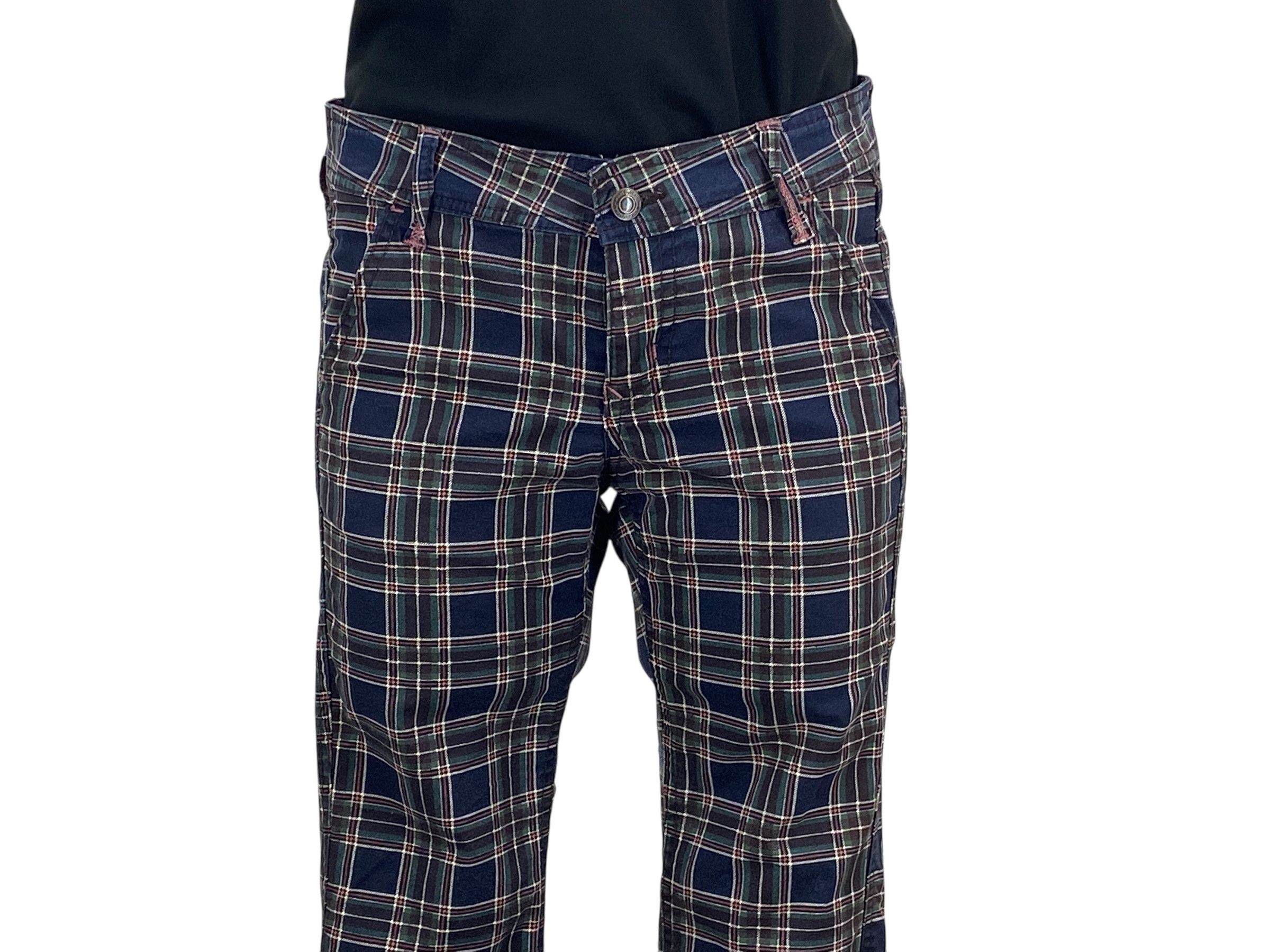 Japanese Brand Betty Smith Pants Hickory Pants Checkered Size 26" / US 2 / IT 38 - 5 Thumbnail