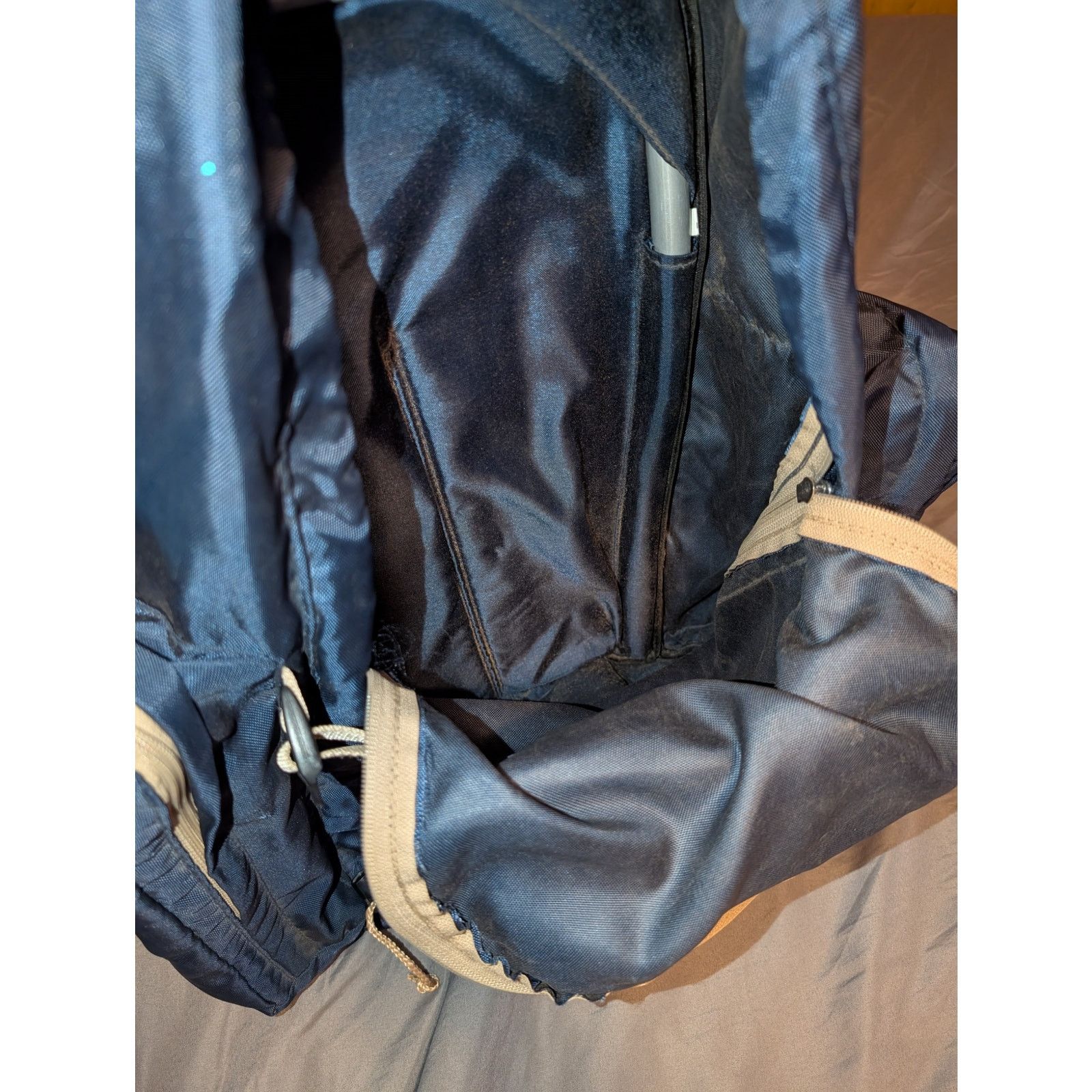 Jansport Vintage US Camper Internal Frame Backpack Daypack 18" x 17" Size ONE SIZE - 6 Thumbnail
