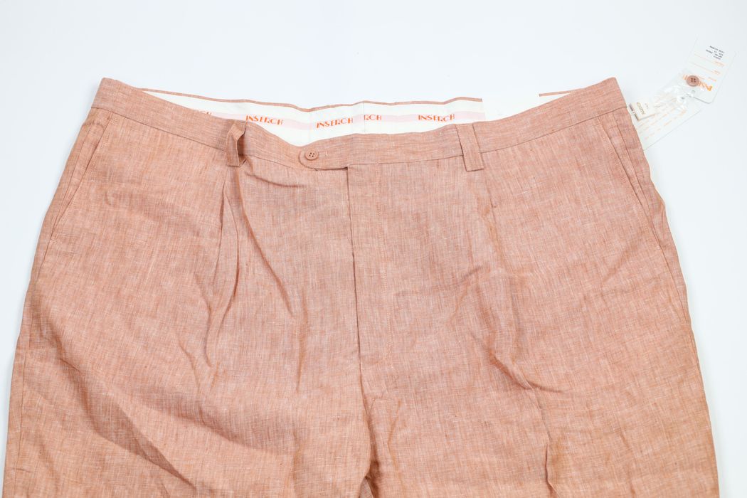 Vintage NOS Vintage 90s Streetwear Wide Leg Linen Chino Pants | Grailed