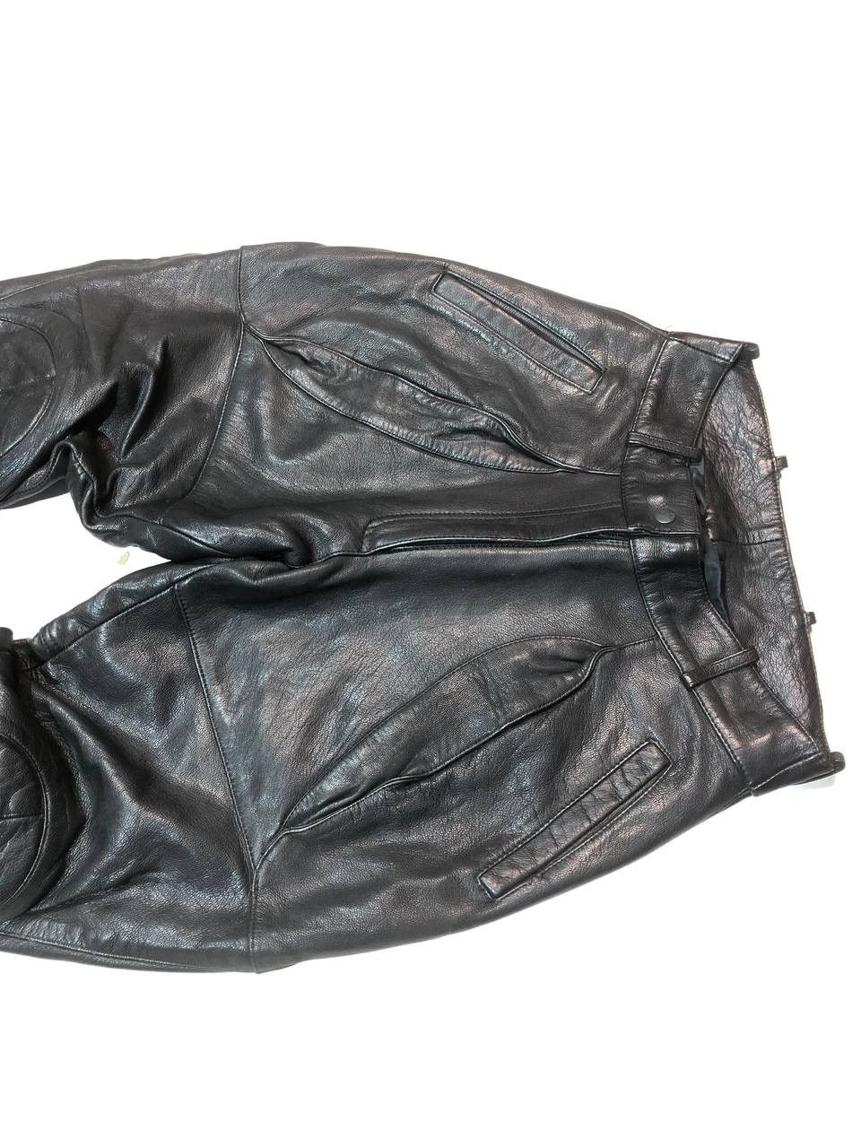 Vintage Vintage Rare Avangarde Racing Moto Biker Leather Pants Size US 30 / EU 46 - 5 Thumbnail