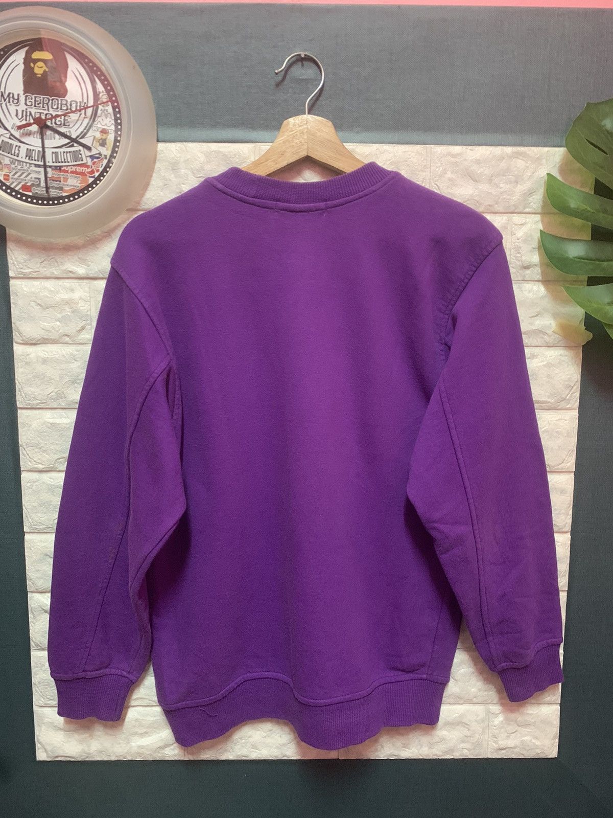 Vintage × Yves Saint Laurent VINTAGE!! Sweatshirt Yvest Saint Laurent YSL Embroided Size US M / EU 48-50 / 2 - 6 Thumbnail