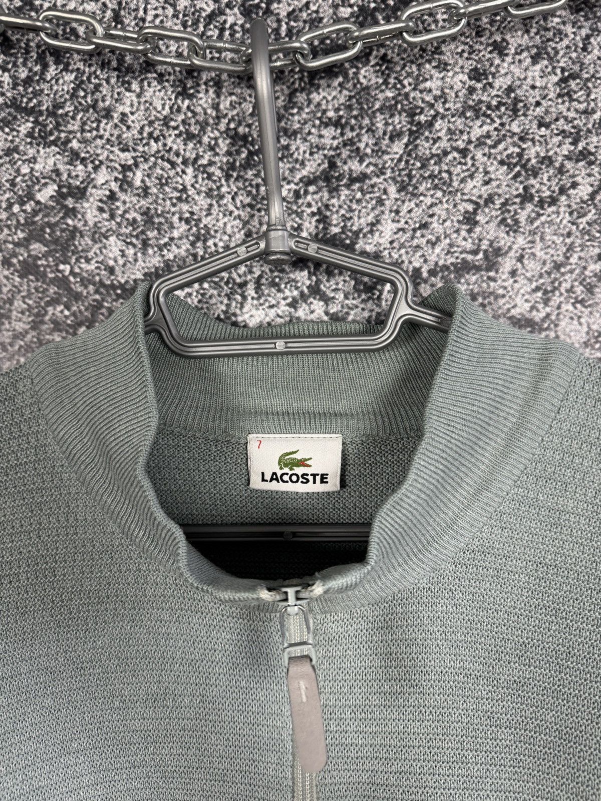 Lacoste Men’s Lacoste 1/4 Pullover Vintage 90s Sweatshirt Size 7 Size US XXL / EU 58 / 5 - 7 Thumbnail