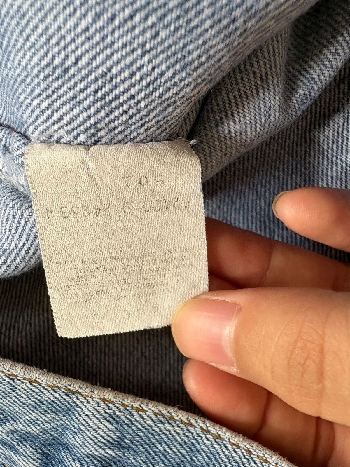 Levi's SALES🔥Vintage 90s Levis 501 Button Fly Mud Wash Jeans Size US 30 / EU 46 - 10 Thumbnail