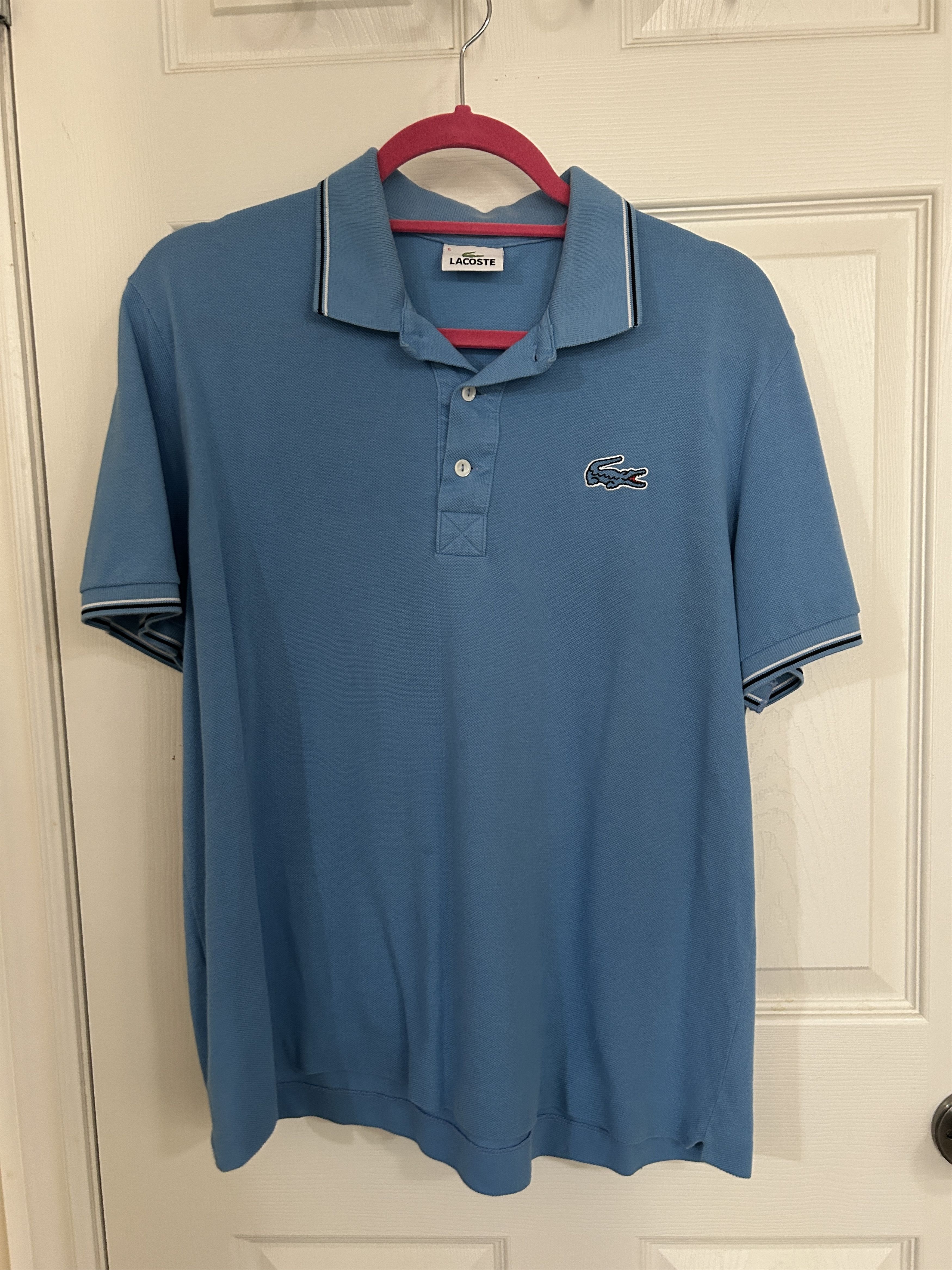 Lacoste Lacoste Men’s Classic Fit Striped Accents Cotton Polo Size US XXL / EU 58 / 5 - 1 Thumbnail