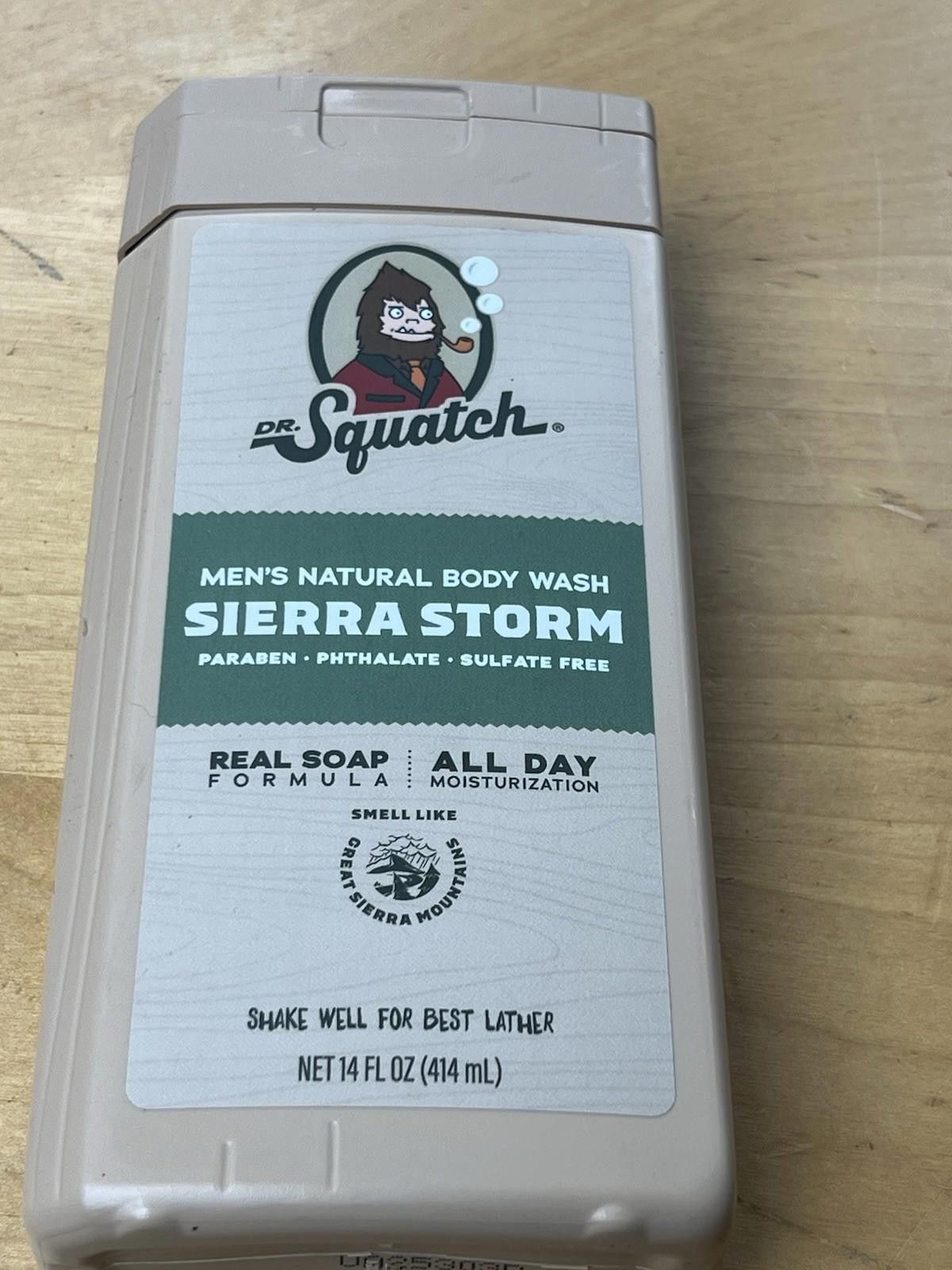Other DR. SQUATCH Non Exfoliating Body Wash Sierra storm 14 fl oz Size ONE SIZE - 1 Thumbnail