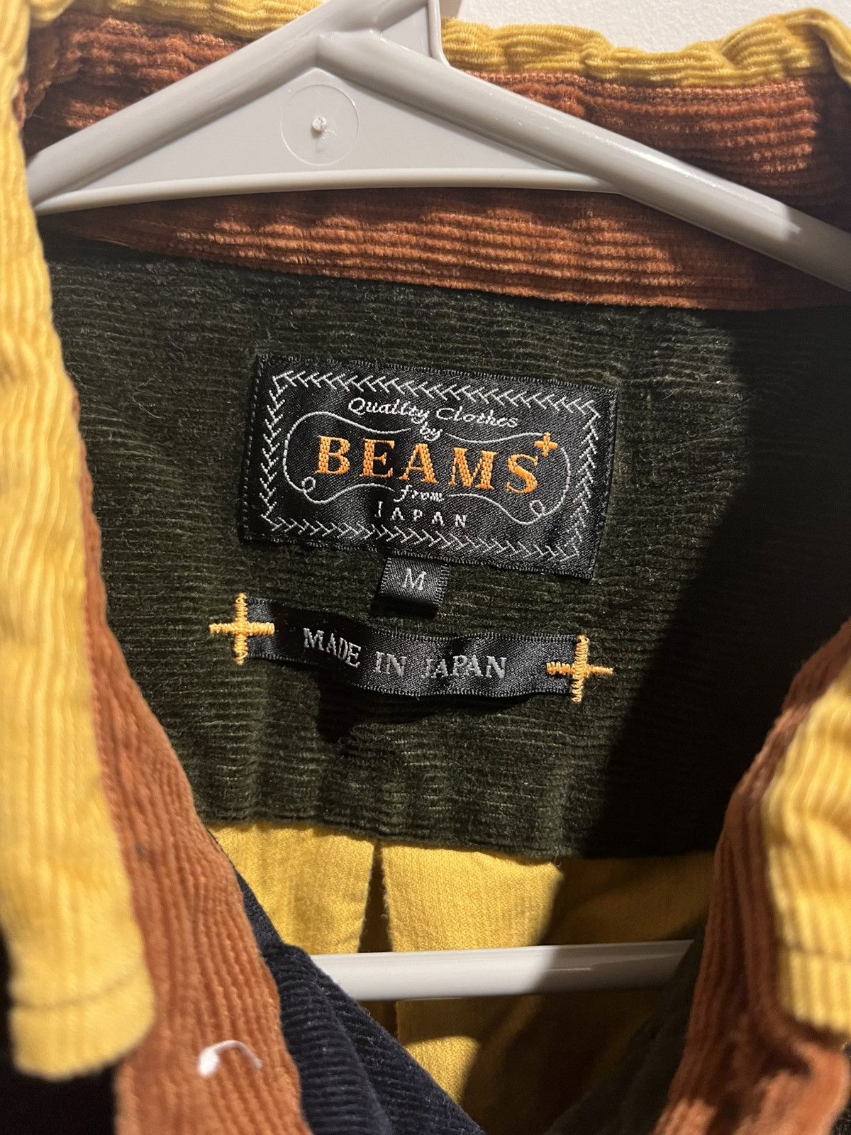 Beams Plus Beams Plus Panel Corduroy Shirt Size US M / EU 48-50 / 2 - 3 Thumbnail