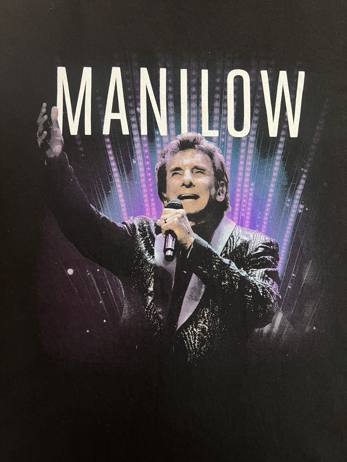 Band Tees Barry Manilow Tour Tee XL Vintage Style Concert Size US XL / EU 56 / 4 - 2 Thumbnail