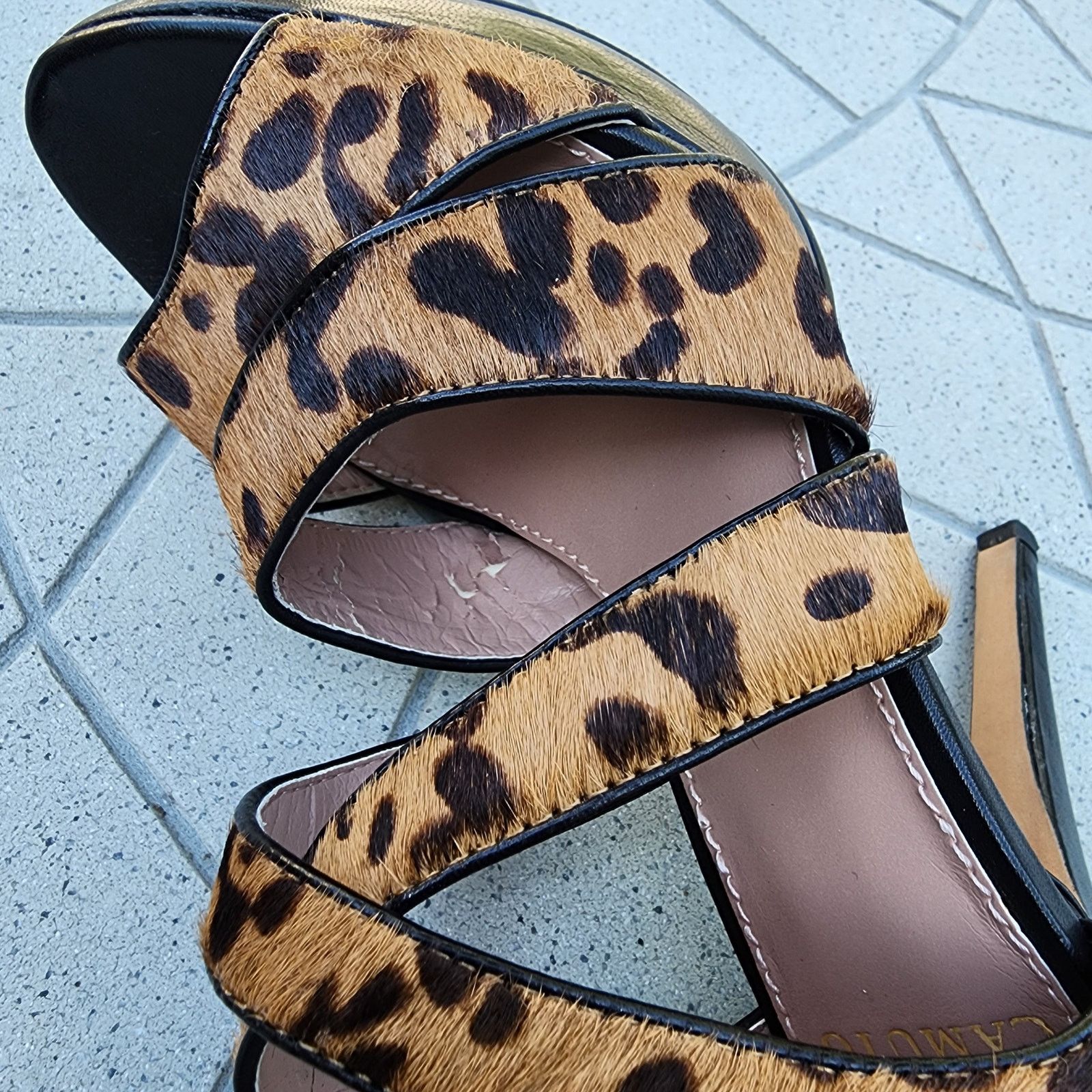 Vince Camuto Vince Camuto Melva Leopard Calf Hair Stiletto Heels 7.5 Size US 7.5 / IT 37.5 - 9 Thumbnail