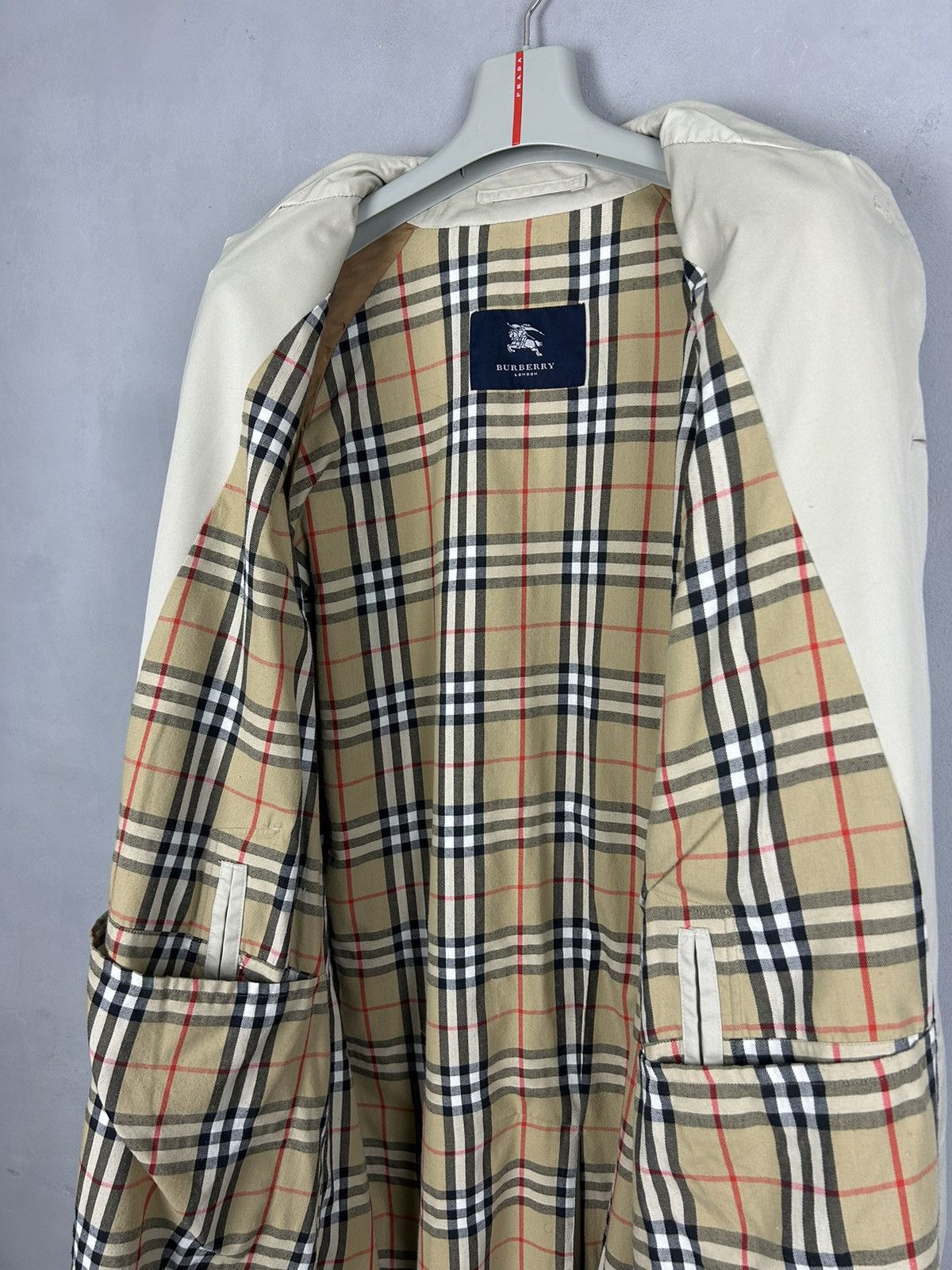 Burberry Burberry London Trench Coat Nova Check Beige Made in England Size US XXL / EU 58 / 5 - 6 Thumbnail