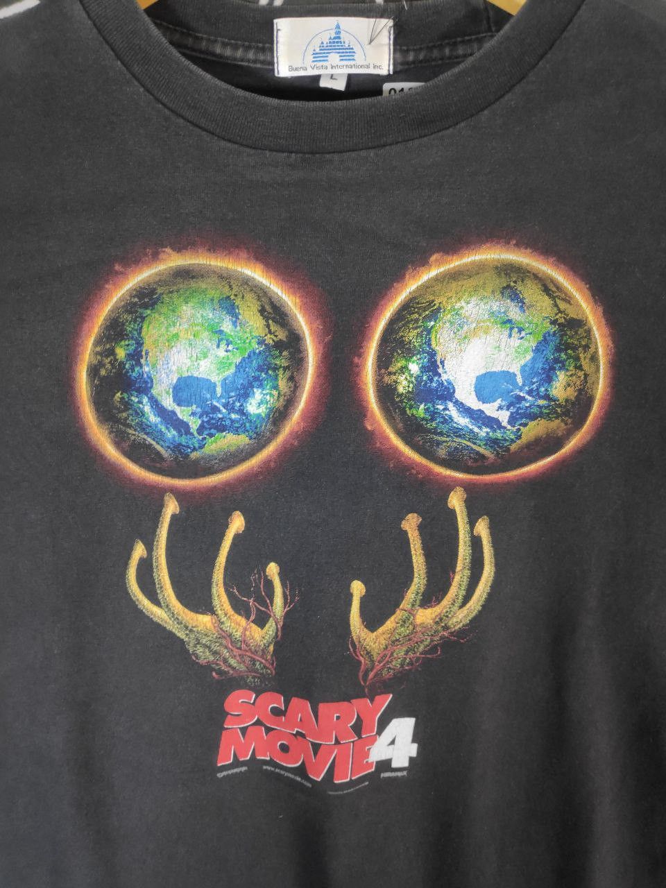 Other Vtg 00s Scary Movie 4 Miramax Picture Movie Tshirt Size M Size US M / EU 48-50 / 2 - 3 Thumbnail