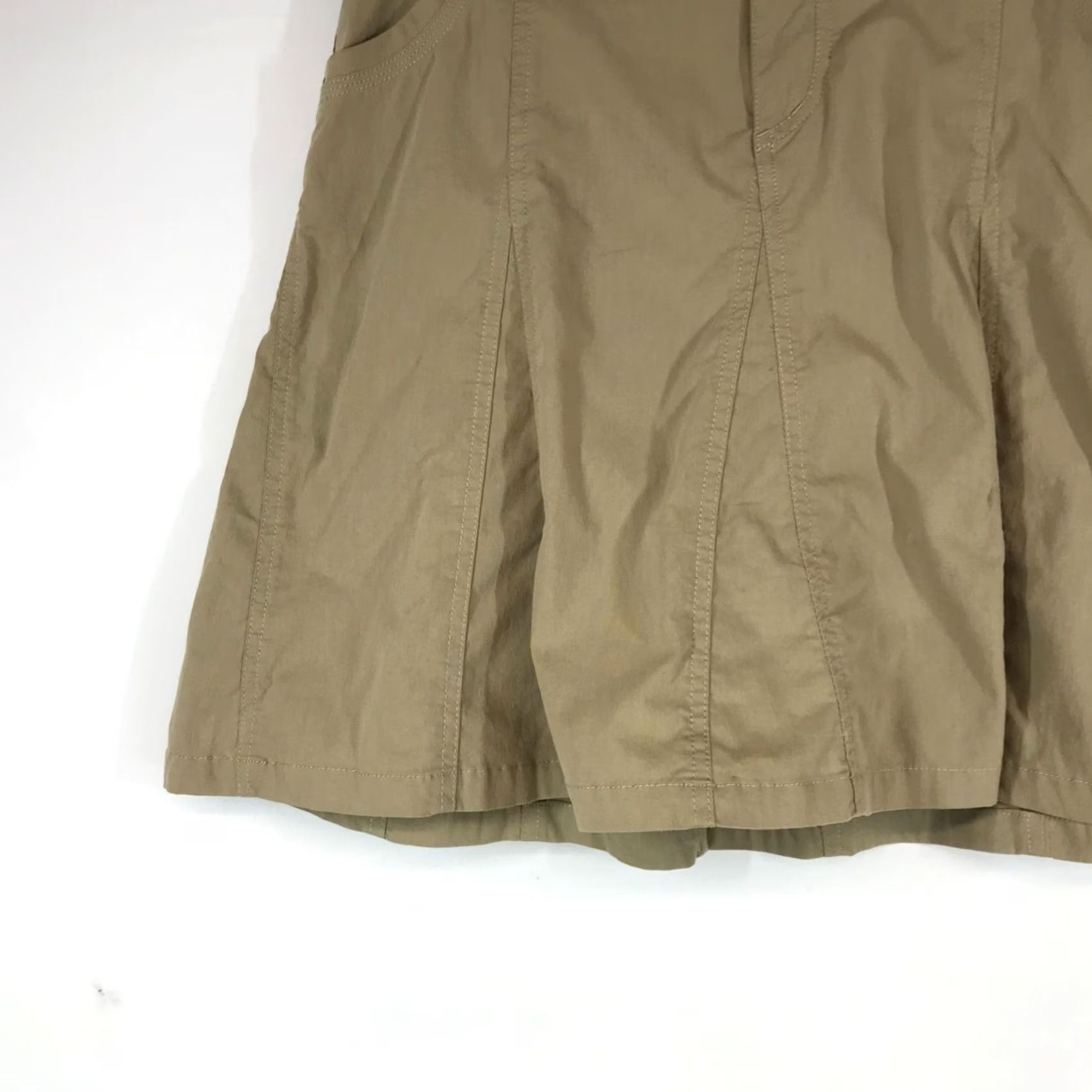 Vintage KUHL Brown Cotton Blend A-Line Skirt Womens 4 Size 27" / US 4 / IT 40 - 3 Thumbnail