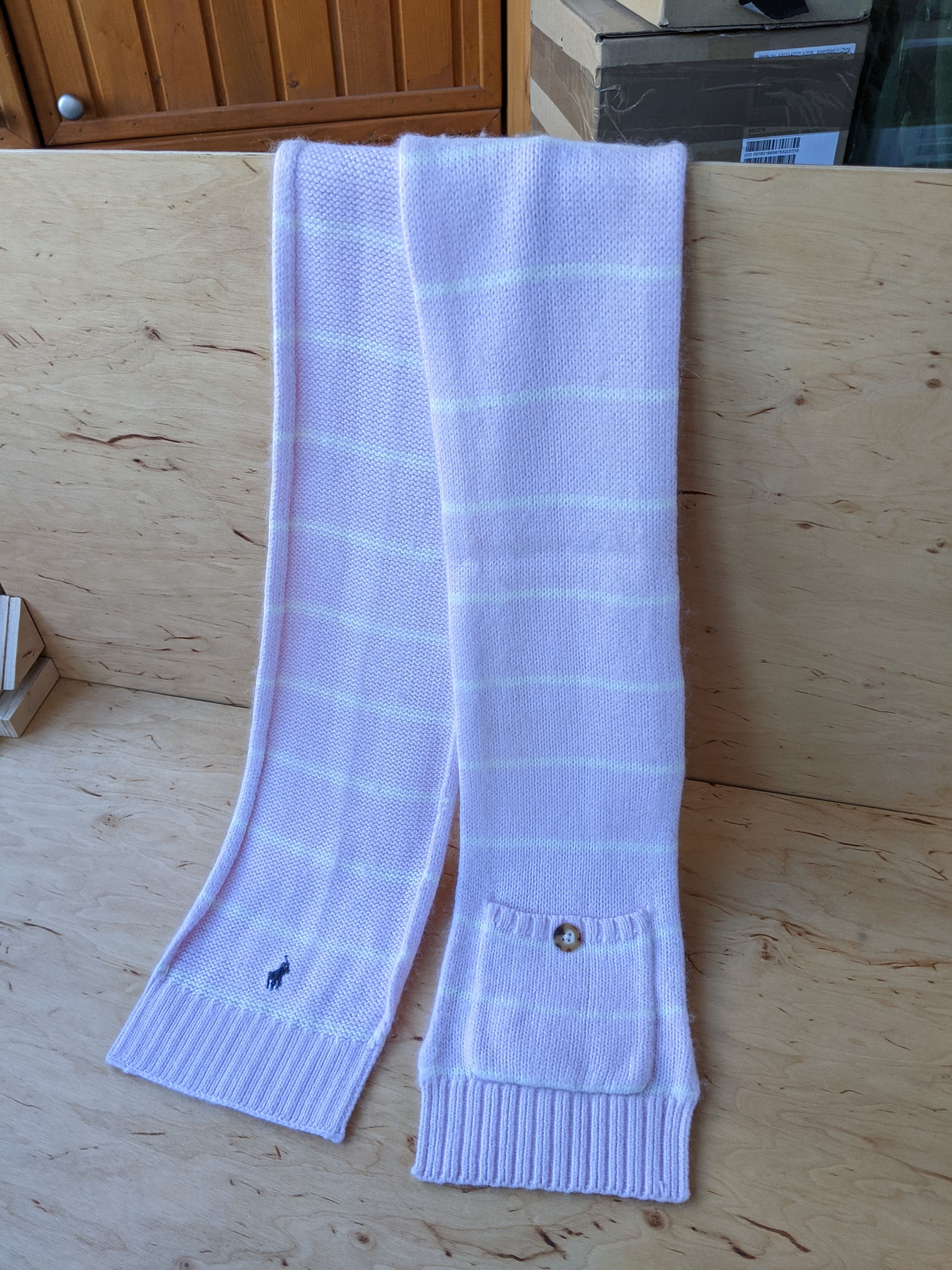 Polo Ralph Lauren Polo Ralph Lauren Wool Scarf Vintage Stussy ACNE Moschino Size ONE SIZE - 4 Thumbnail