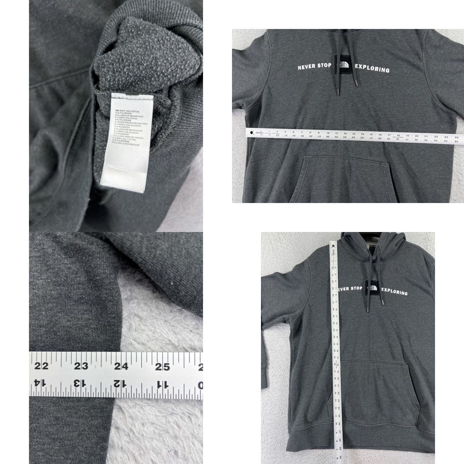 The North Face The North Face Sweater Mens Regular Pullover Hoodie Pocket Jersey Size US L / EU 52-54 / 3 - 8 Thumbnail