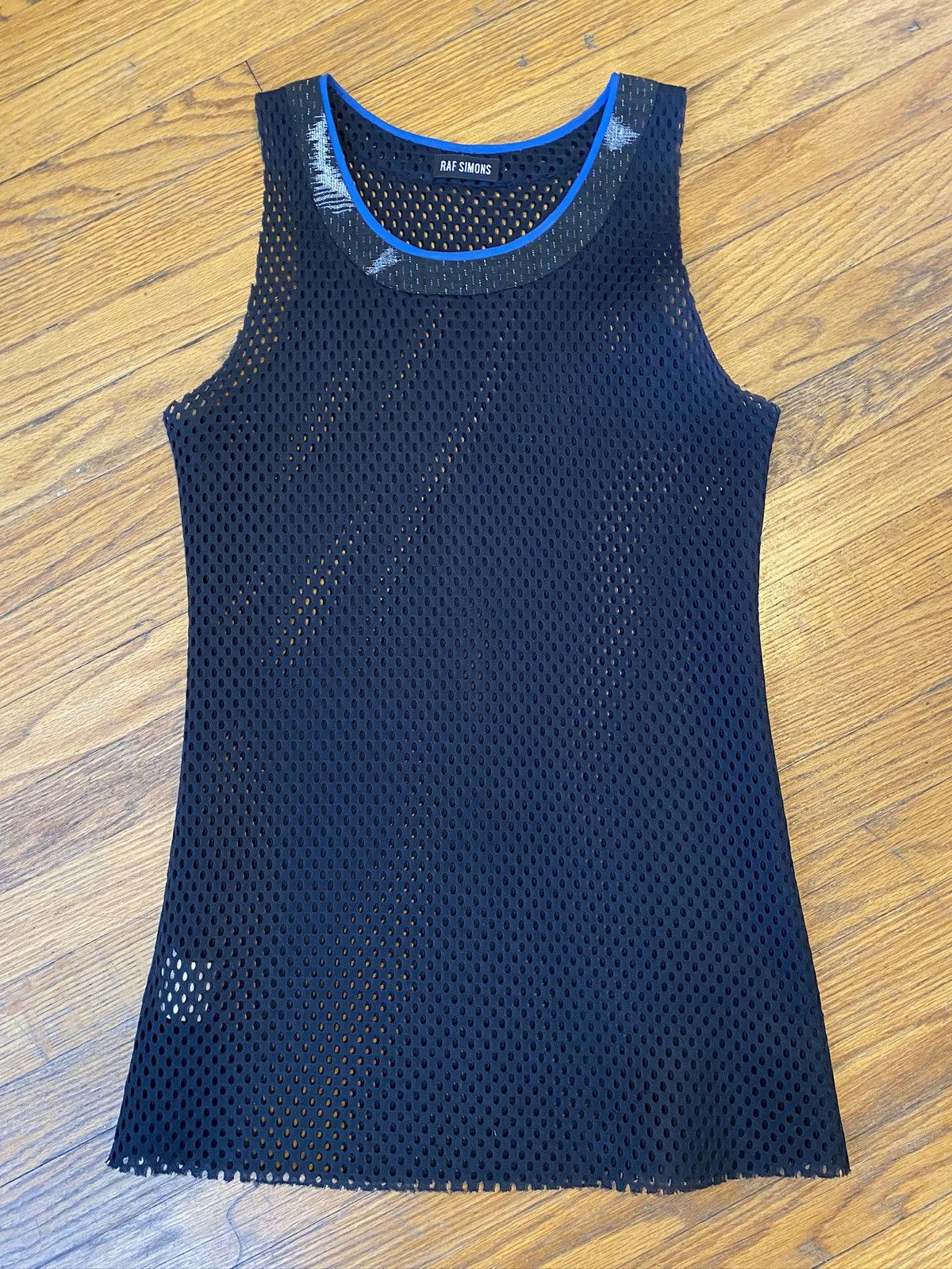 P*o様 【RAF SIMONS】Sleeveless top Solemn-X RAF SIMONS Rough Simmons 23SS Logo Patch Sleeveless Top T-shirt