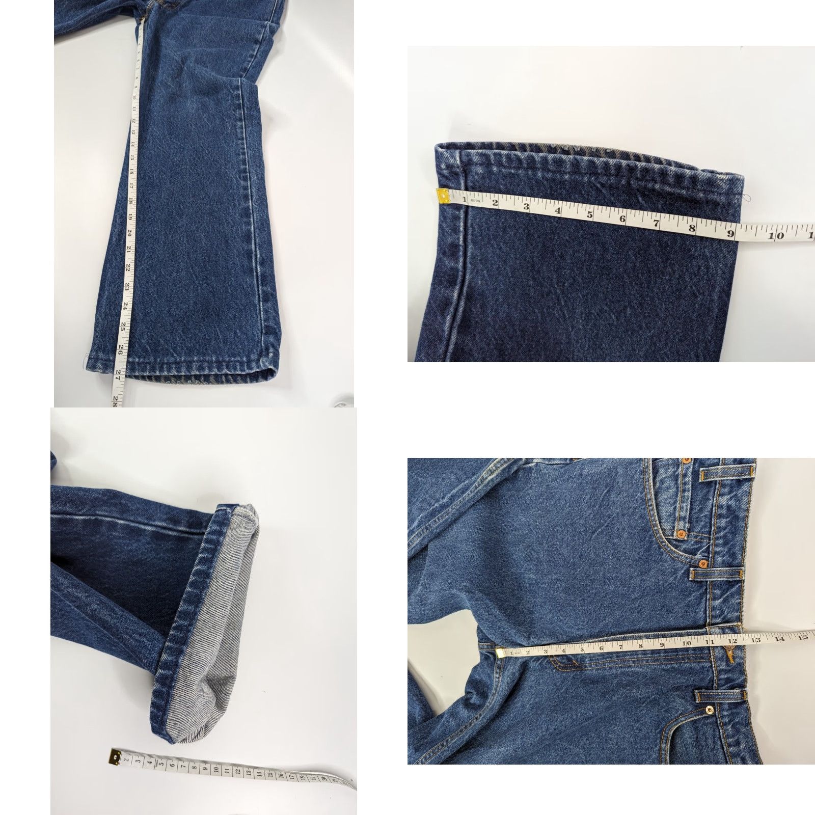Levi's VINTAGE Levi’s Jeans 517 Boot Cut Distressed Straight Red Tab Men’s 36x27 Size US 36 / EU 52 - 8 Thumbnail