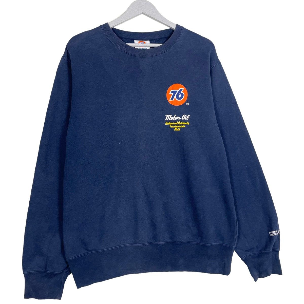 Hein Gericke × Japanese Brand × Kadoya 💥VTG 76 LUBRICANT PERFOMANCE BIG LOGO CREWNECK Size US L / EU 52-54 / 3 - 4 Thumbnail