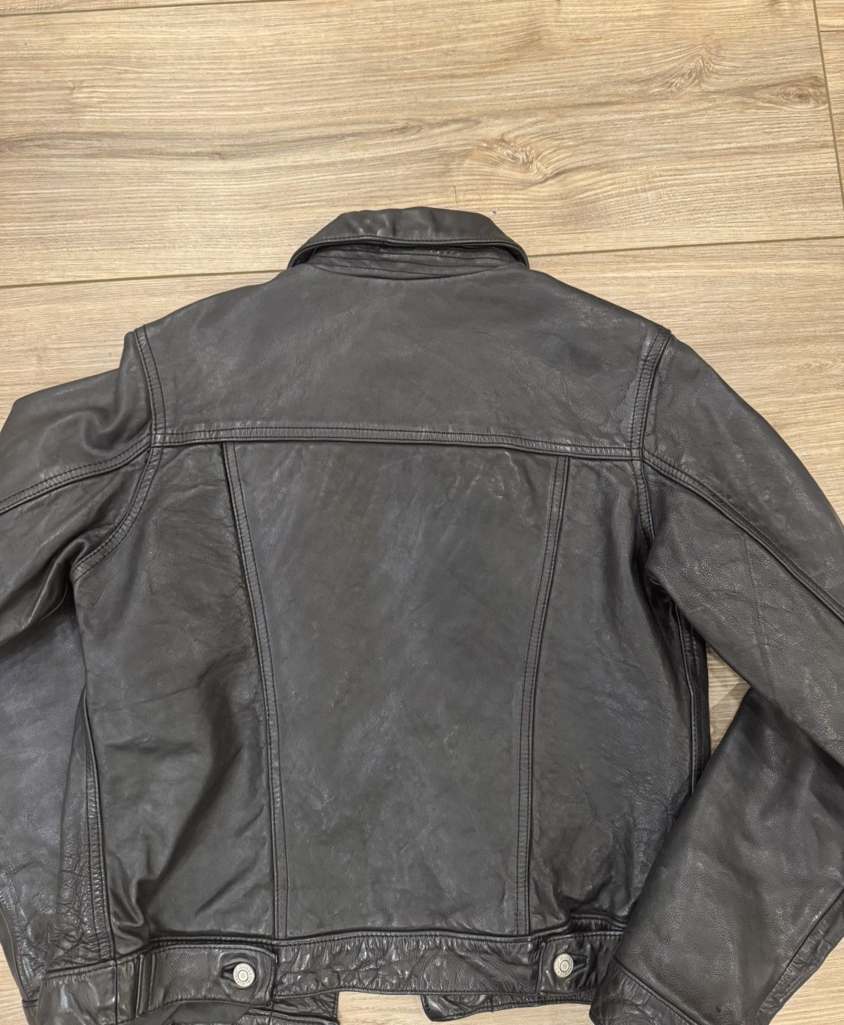 Gap × Vintage Vintage gap leather jacket Size US XS / EU 42 / 0 - 5 Thumbnail