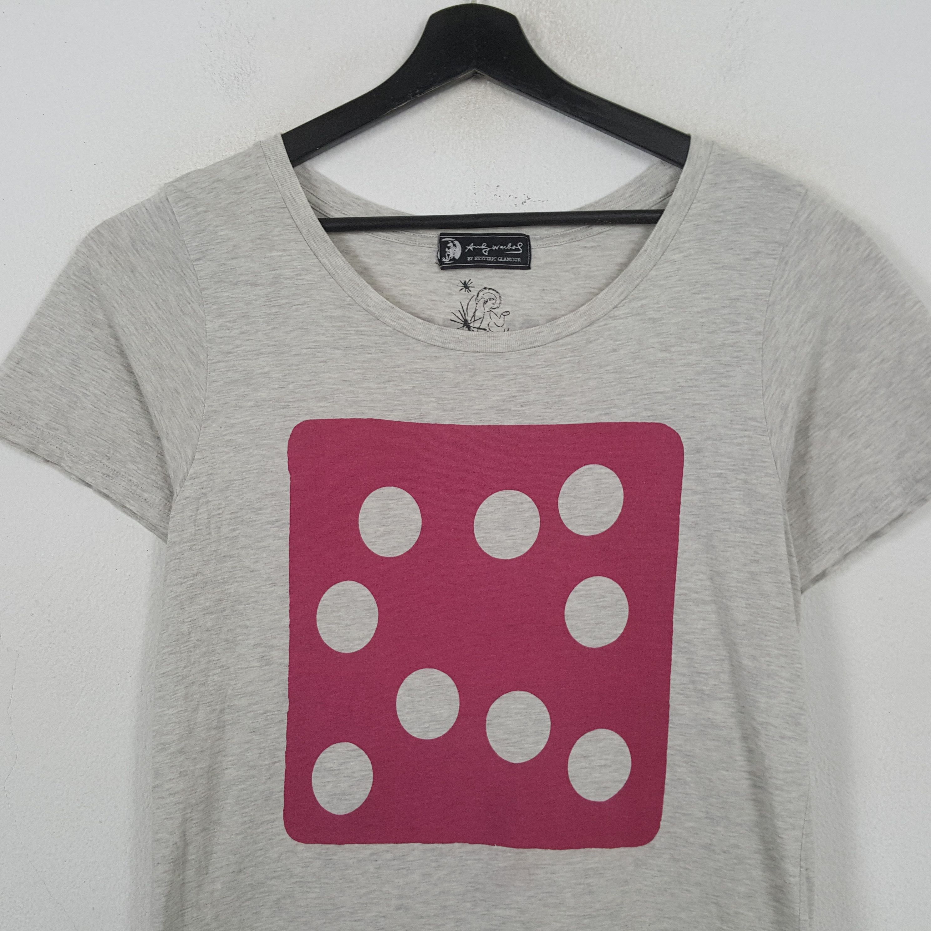 Hysteric Glamour Hysteric Glamour X Andy Warhol Japanese Brand Tshirt RR14 Size S / US 4 / IT 40 - 4 Thumbnail