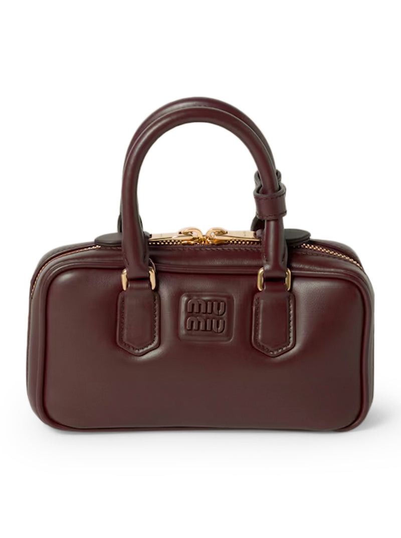 Miu Miu MINI ARCADIE LEATHER BAG Size ONE SIZE - 1 Thumbnail